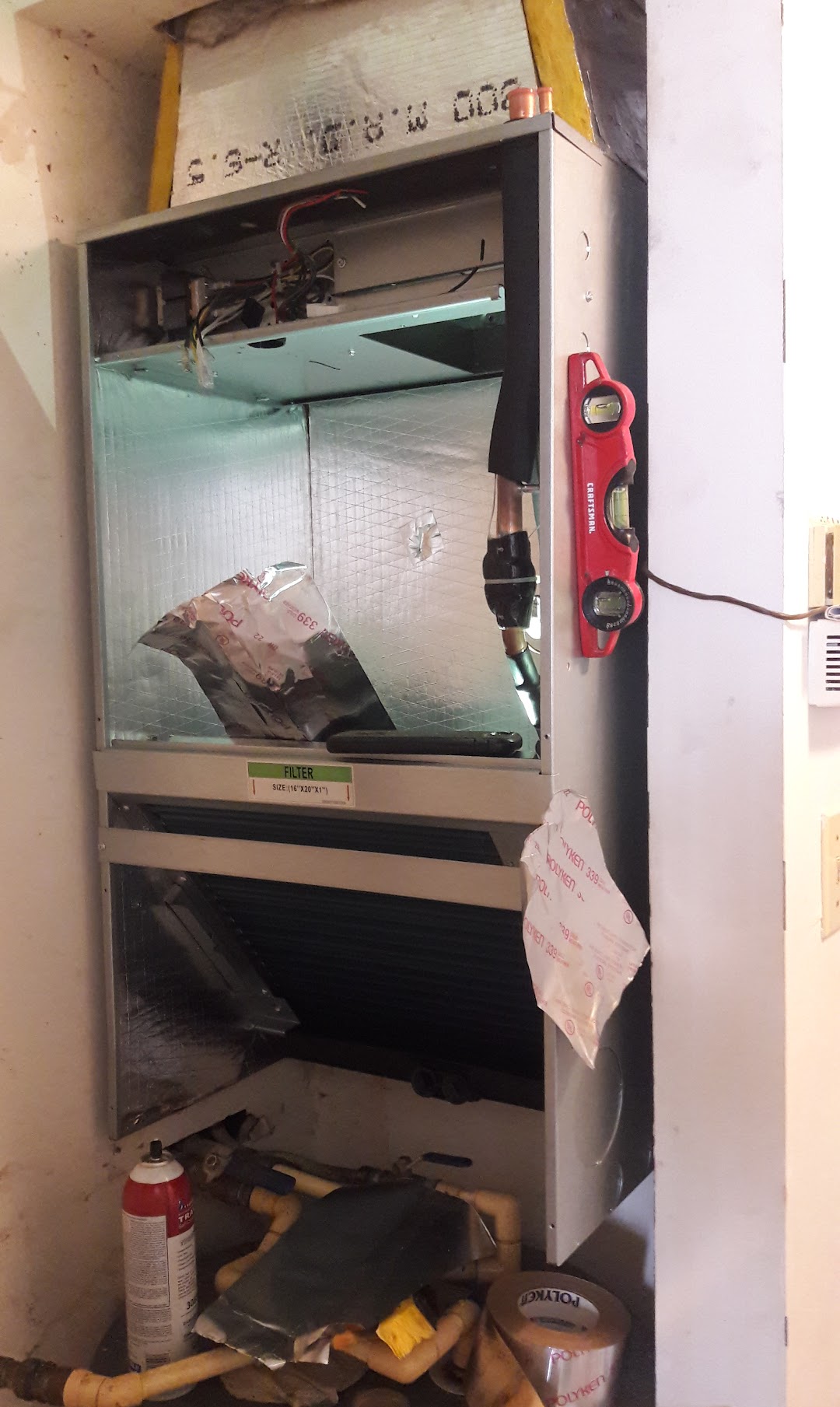 Enhance your home comfort with Ridge Energy Savers Inc. Heating & Air Conditioning, showcasing our precise HVAC services.