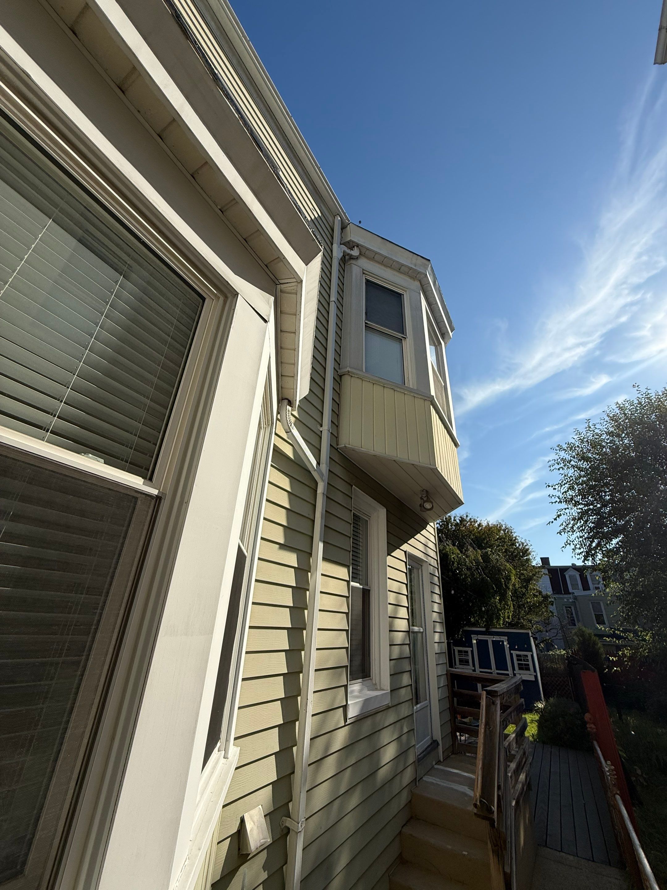 Showcasing durable siding and precise gutter work, Mosaic Roofing & Exteriors protects homes with dependable craftsmanship.