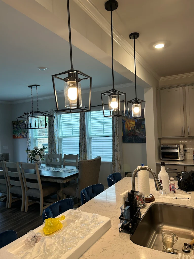 Brighten up your home with Dawson's Electric & Air's professional lighting installations and experience a new level of comfort and style.