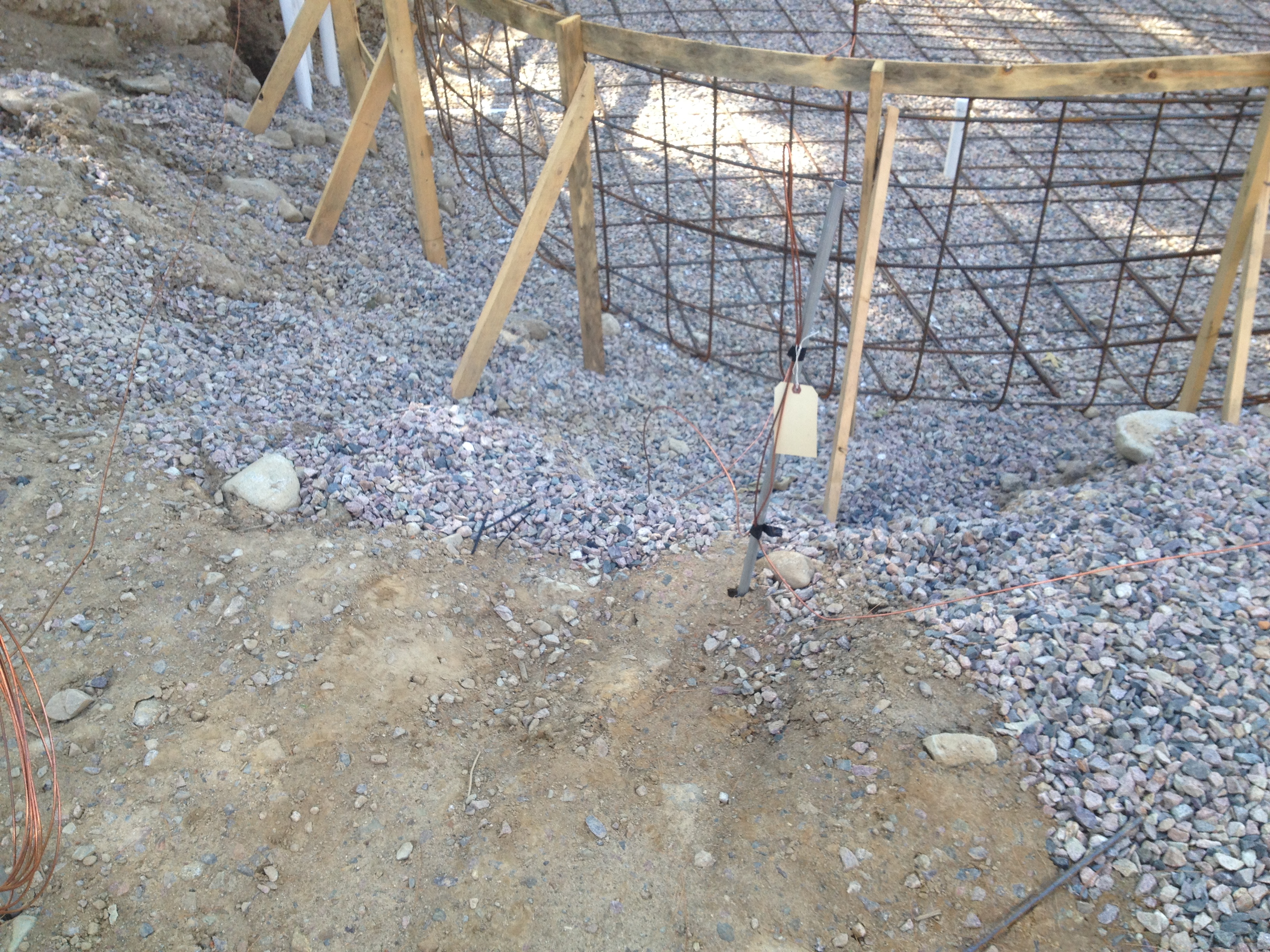 Castle Electric Inc. showcases expert craftsmanship in building foundations with precision and care.