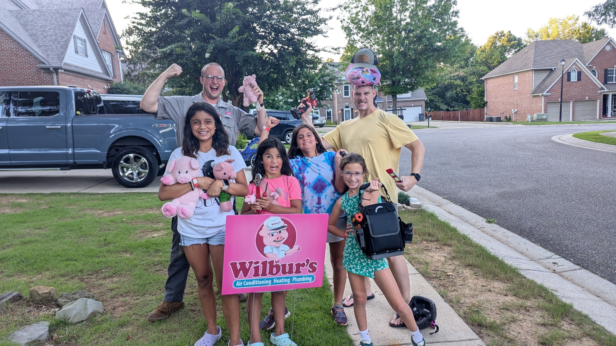 Experience the warm and friendly service of Wilbur's Air Conditioning, Heating & Plumbing – where family meets professionalism.