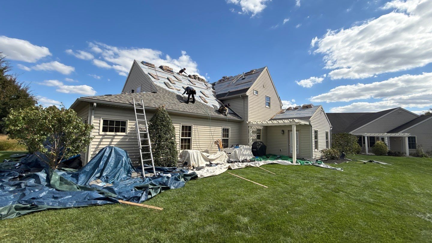 Experienced crews from Mosaic Roofing & Exteriors protect your home and restore roof durability with careful workmanship and tidy jobsite management.
