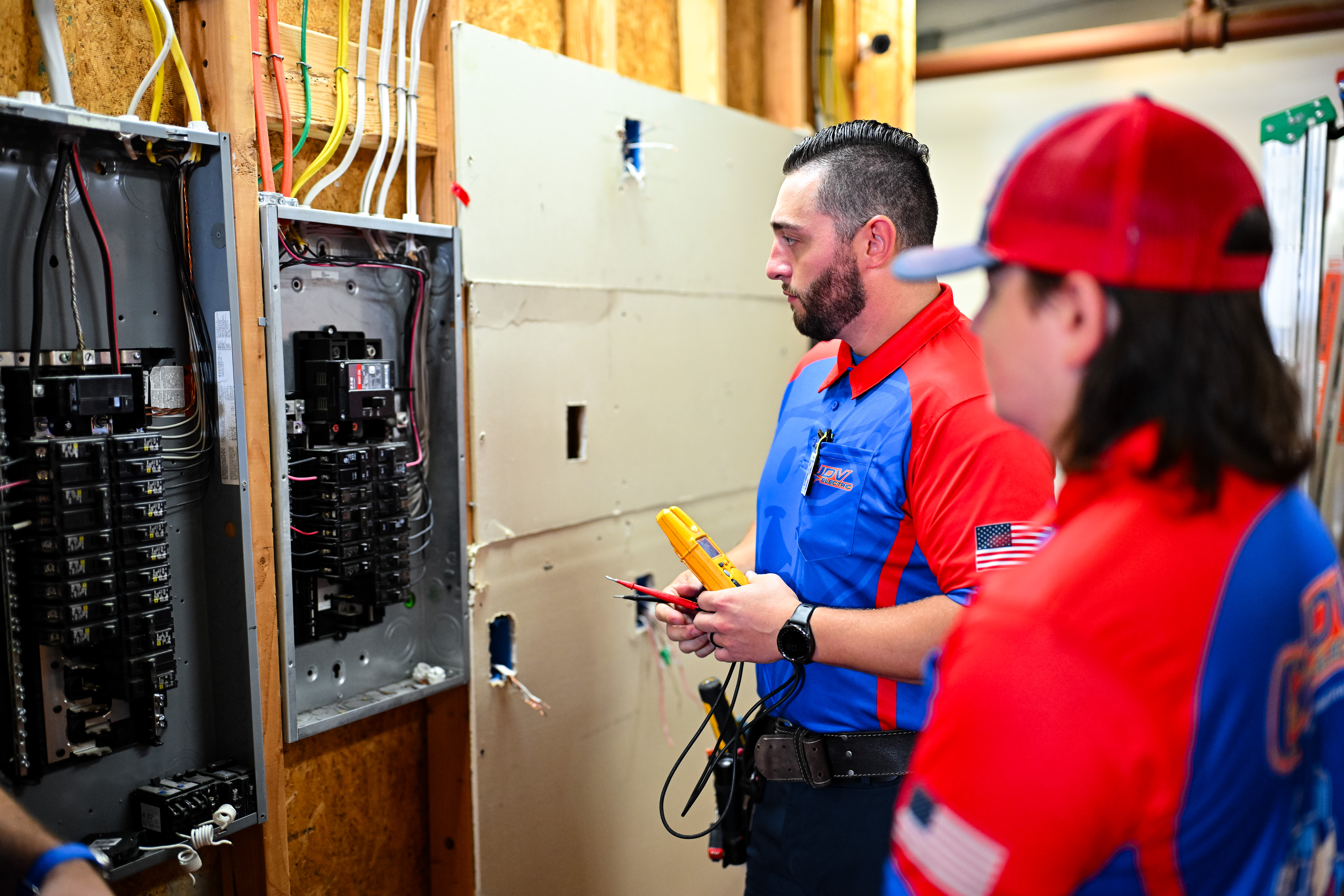 JDV Electric delivers skilled and professional electrical services, ensuring top-notch quality and customer satisfaction.