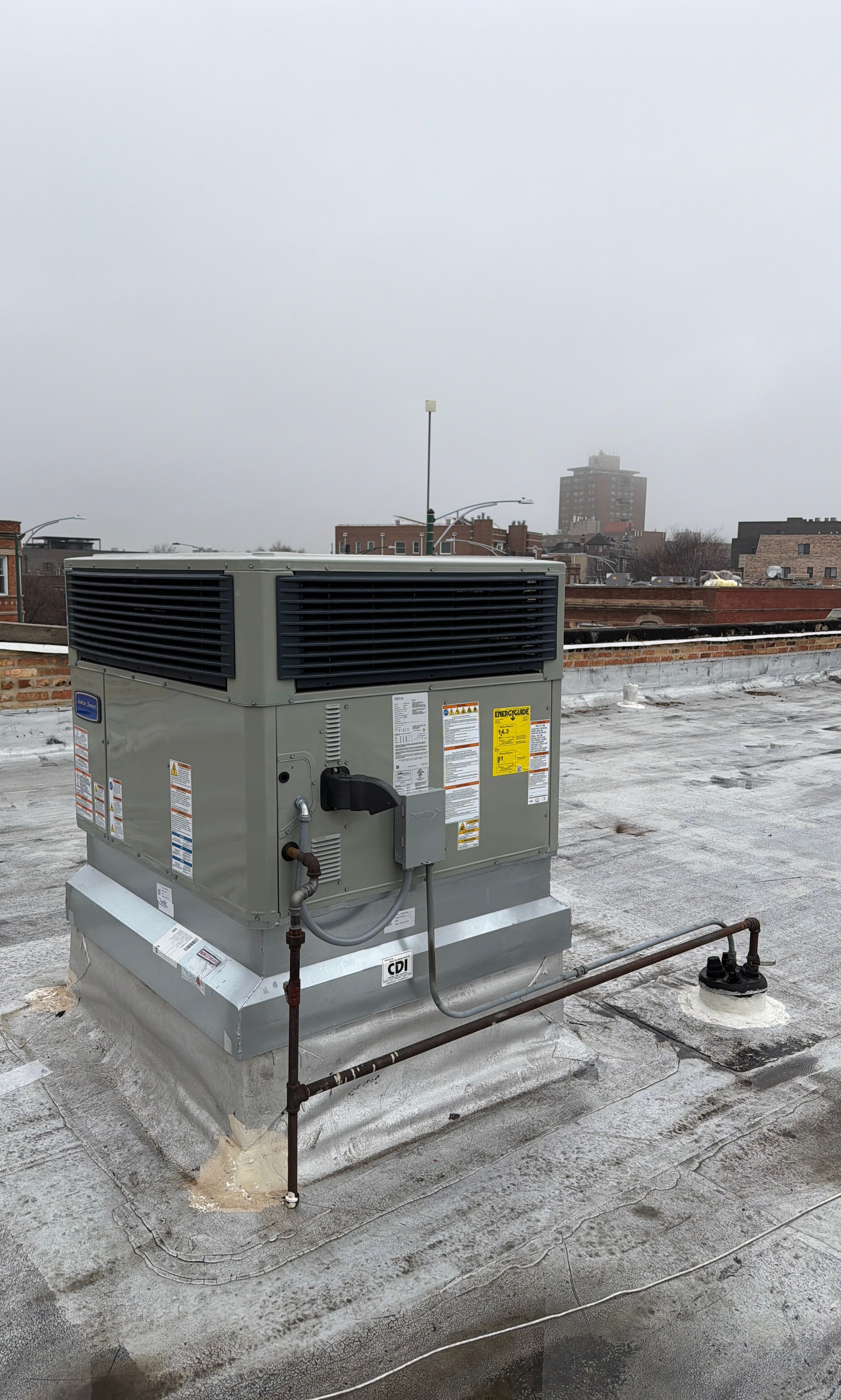 Trust Oasis Heating and Cooling for clean, professional rooftop service that keeps your building comfortable and energy efficient.