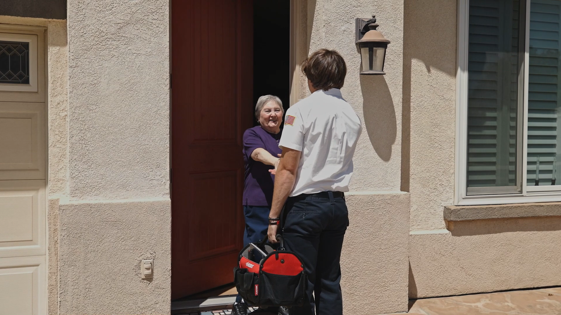 At JC Plumbing, we ensure every customer's experience is met with professional service and a friendly handshake.