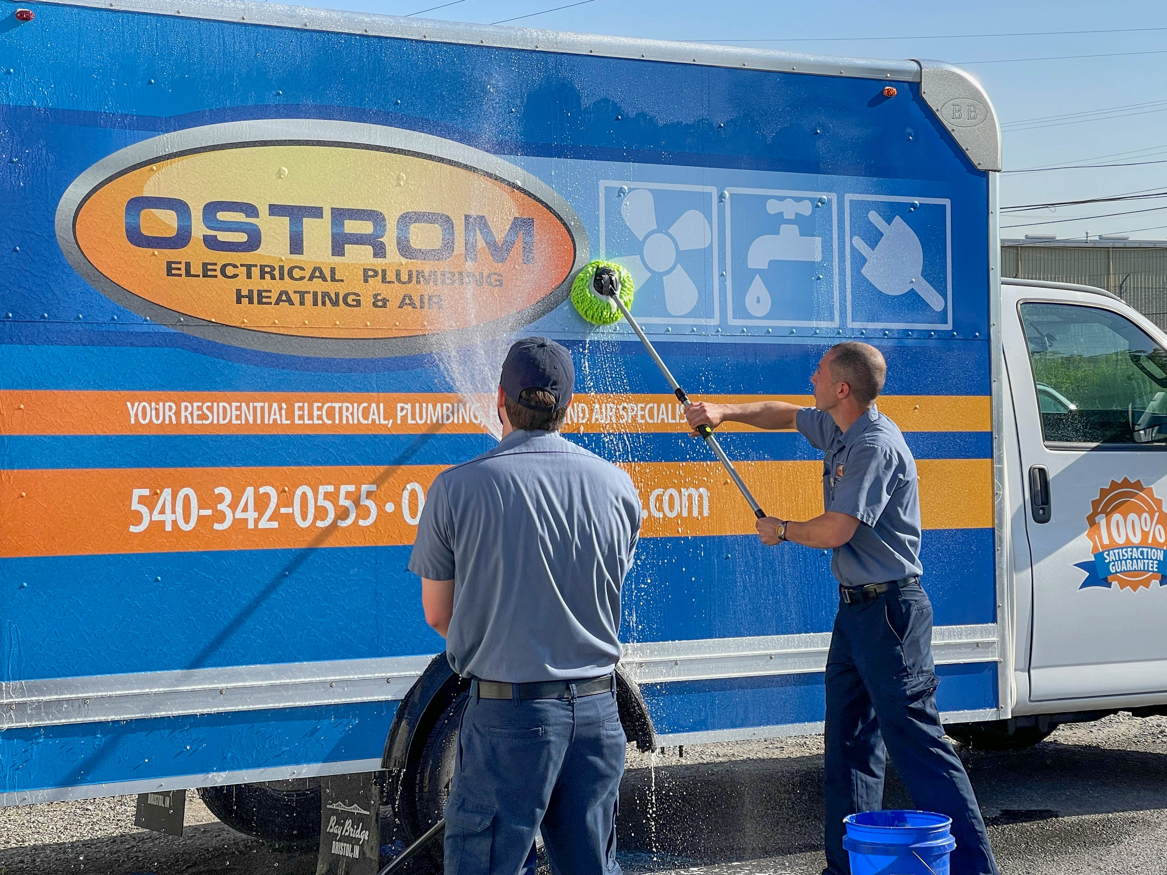 Ostrom Electrical Plumbing Heating & Air Conditioning ensures top-notch service with a commitment to professionalism and customer satisfaction.