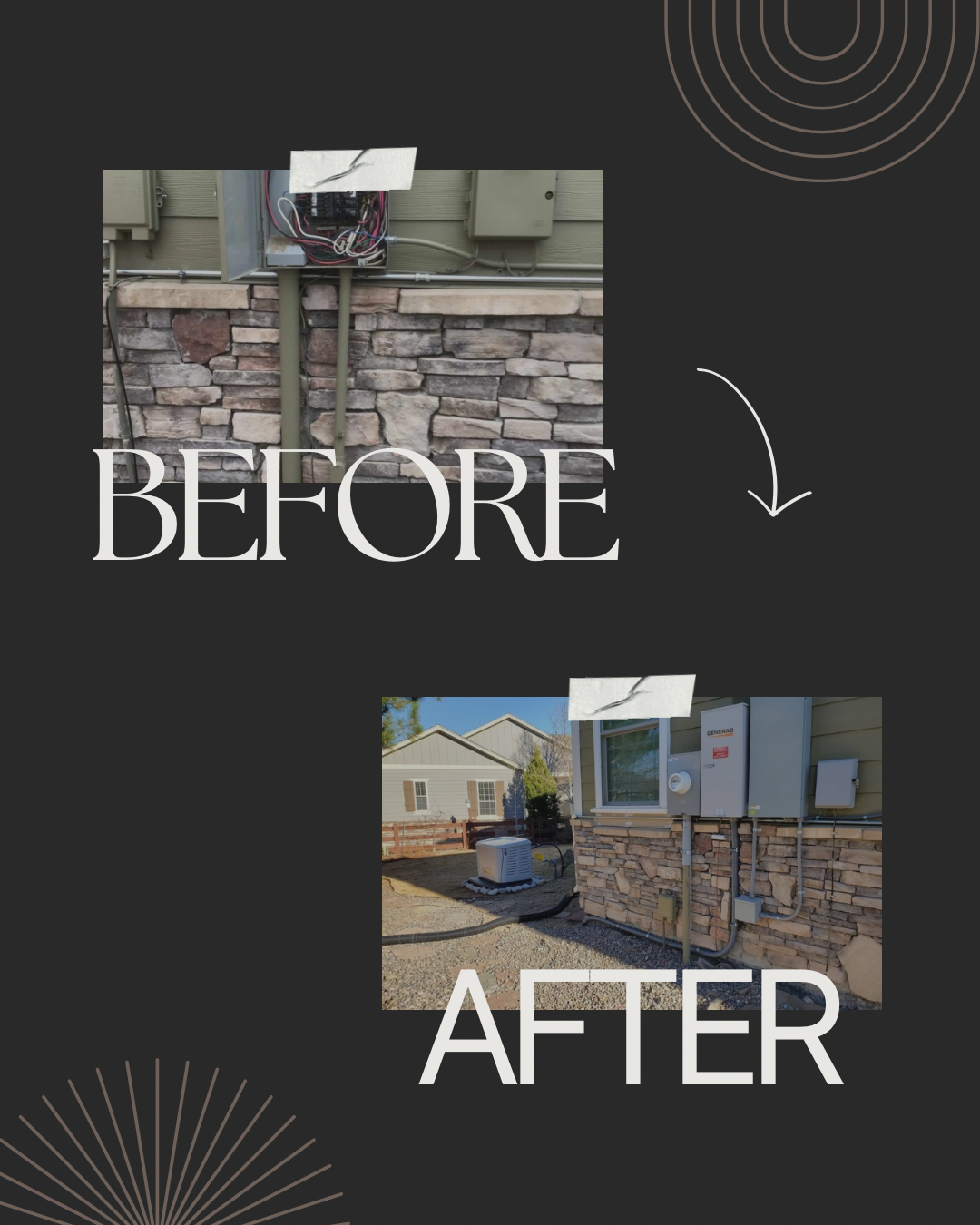 Trust MZ Electric to transform exposed wiring into clean, code-compliant exterior electrical work that improves safety and curb appeal.