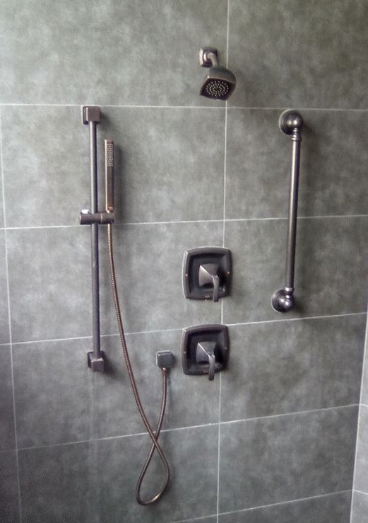 Experience luxury and safety with Alternate Design Plumbing, Inc.'s modern shower installations, ensuring the highest quality and customer satisfaction.