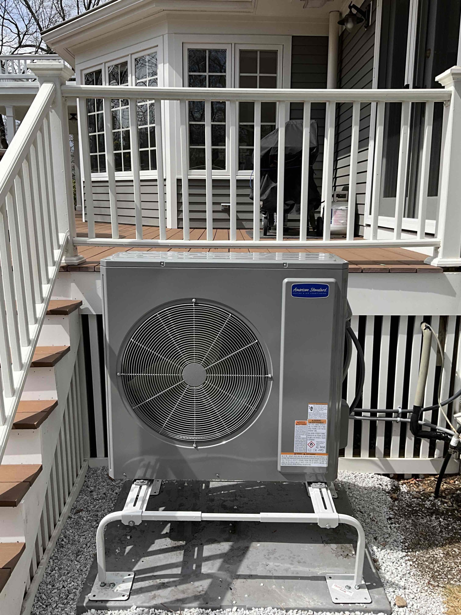 Clean, professional installation highlights the reliability and craftsmanship customers trust from Akian Plumbing, Heating, Cooling & Electric.
