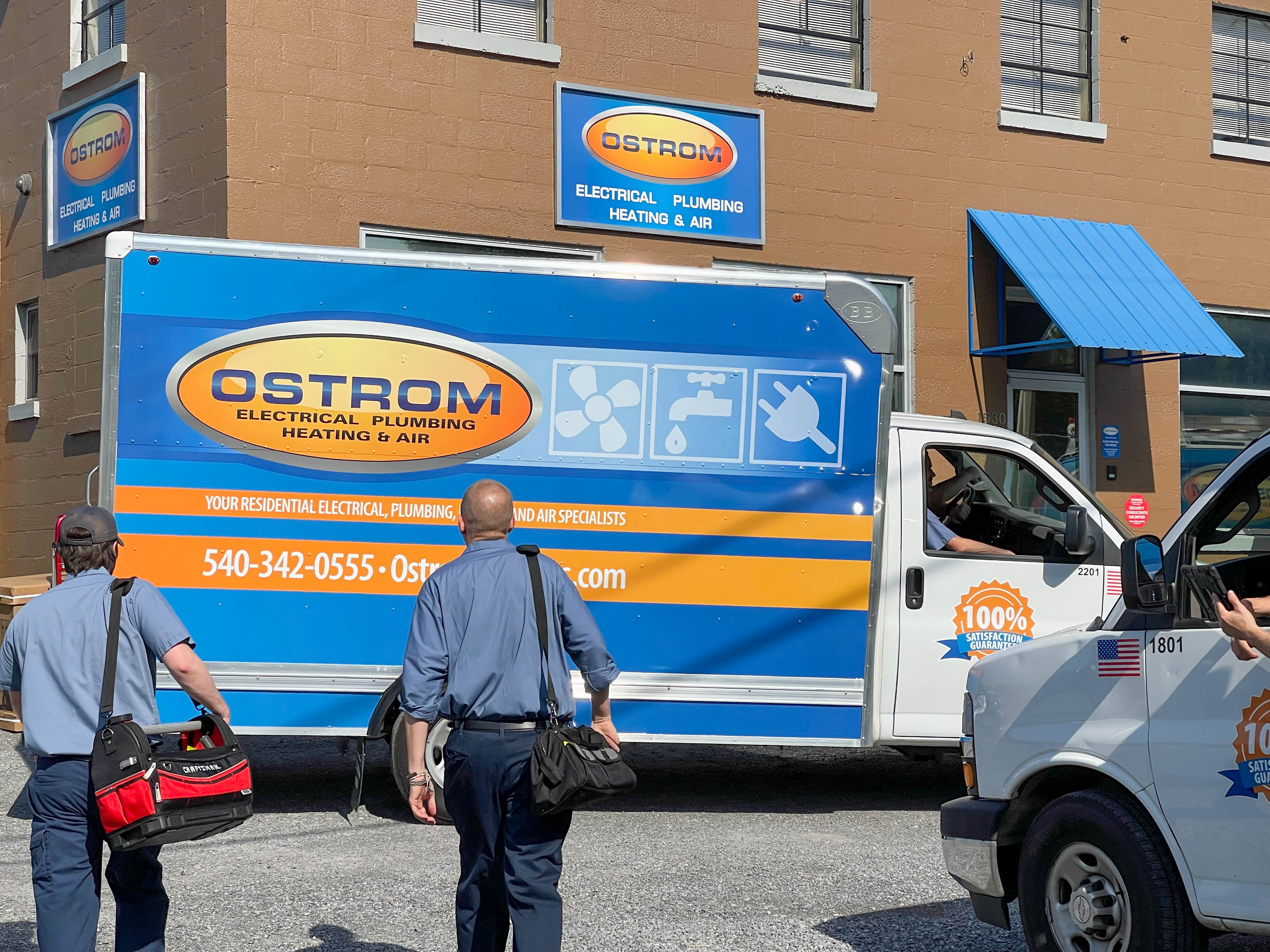 Reliable and professional services by Ostrom Electrical Plumbing Heating & Air – your trusted partner for electrical, plumbing, and HVAC needs.