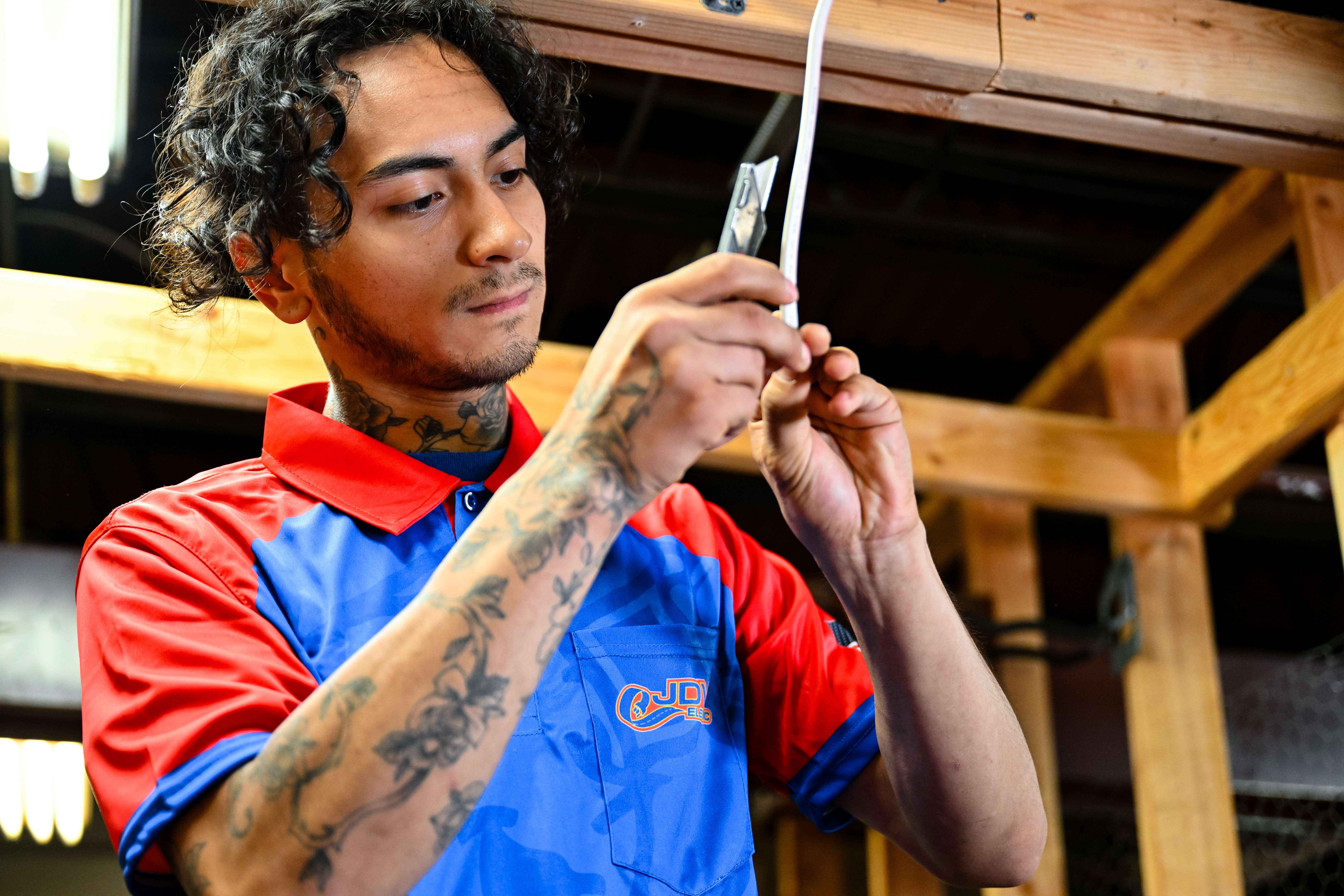 Experience the reliability and expertise of JDV Electric, where professionalism meets quality.