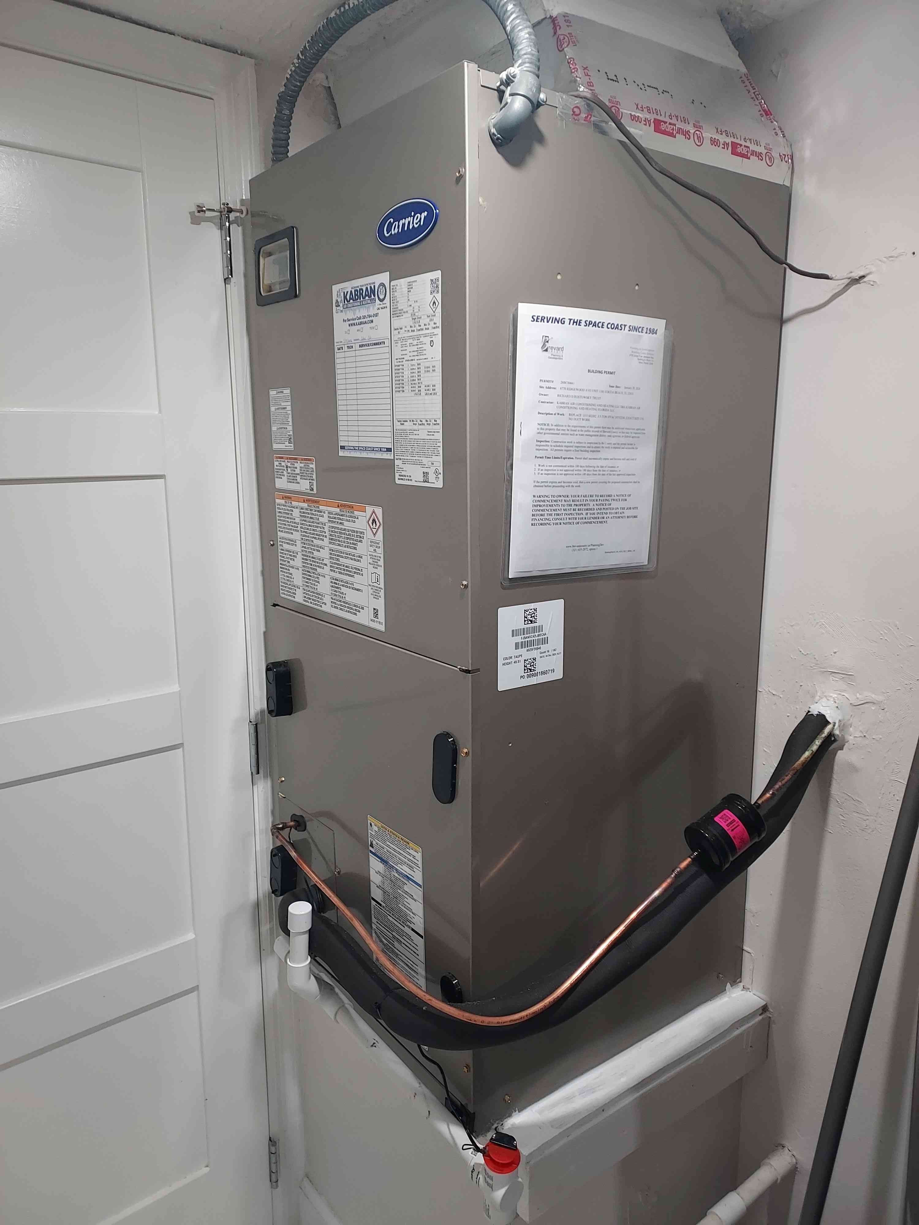 Experience the unparalleled quality of our installations with Kabran Air Conditioning & Heating, ensuring your home's comfort with top-notch Carrier systems.