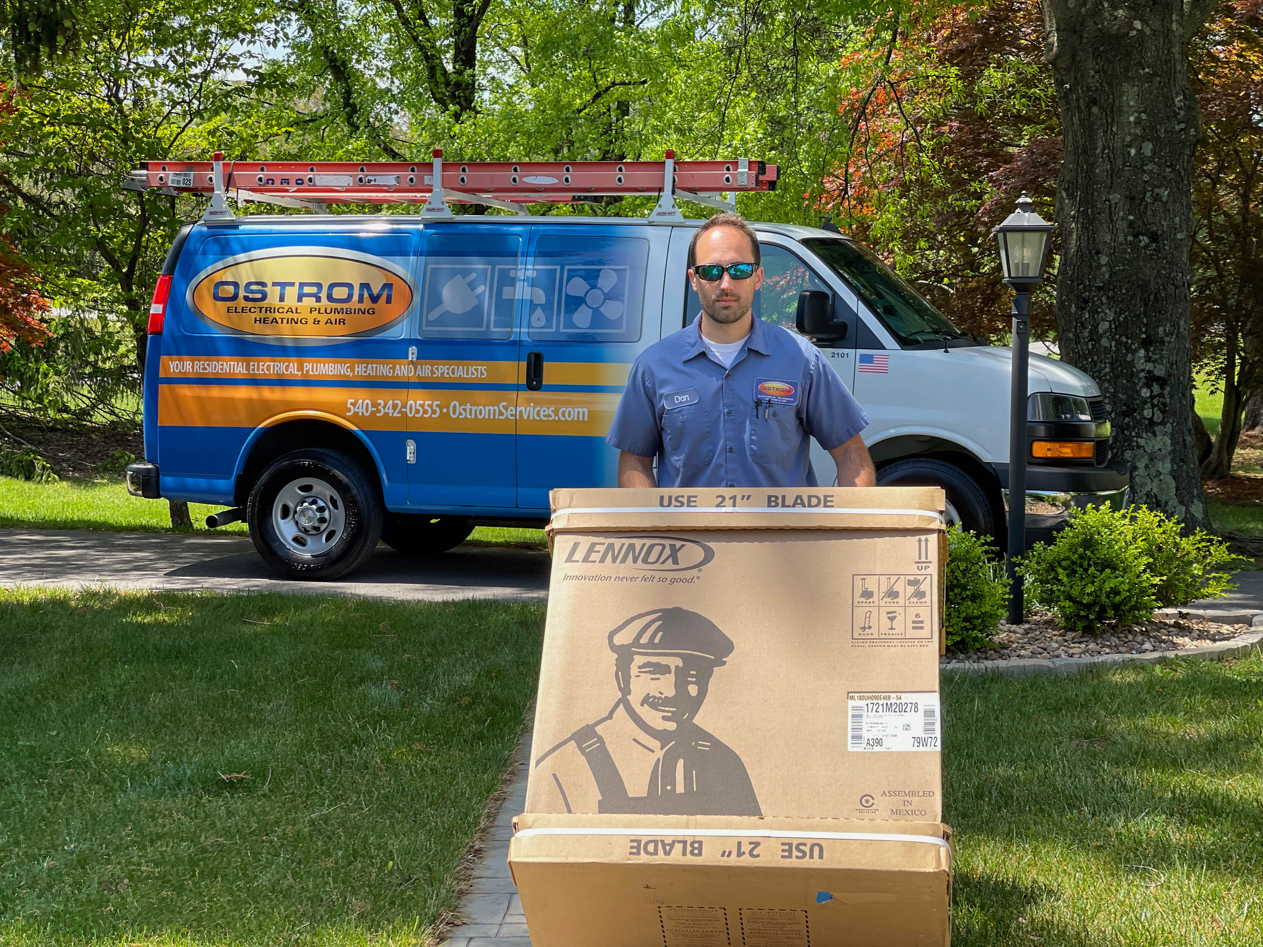 Trust Ostrom Electrical Plumbing Heating & Air Conditioning for reliable HVAC solutions, delivered with professionalism and care.