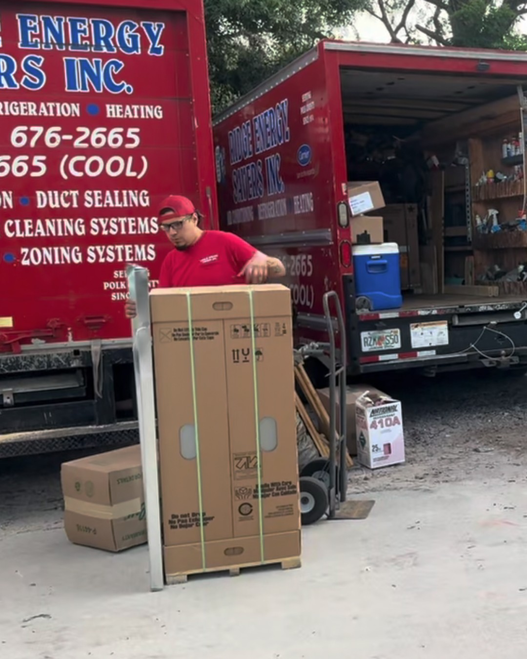 Experience the reliability of Ridge Energy Savers Inc. Heating & Air Conditioning with our professional and efficient on-site HVAC services.