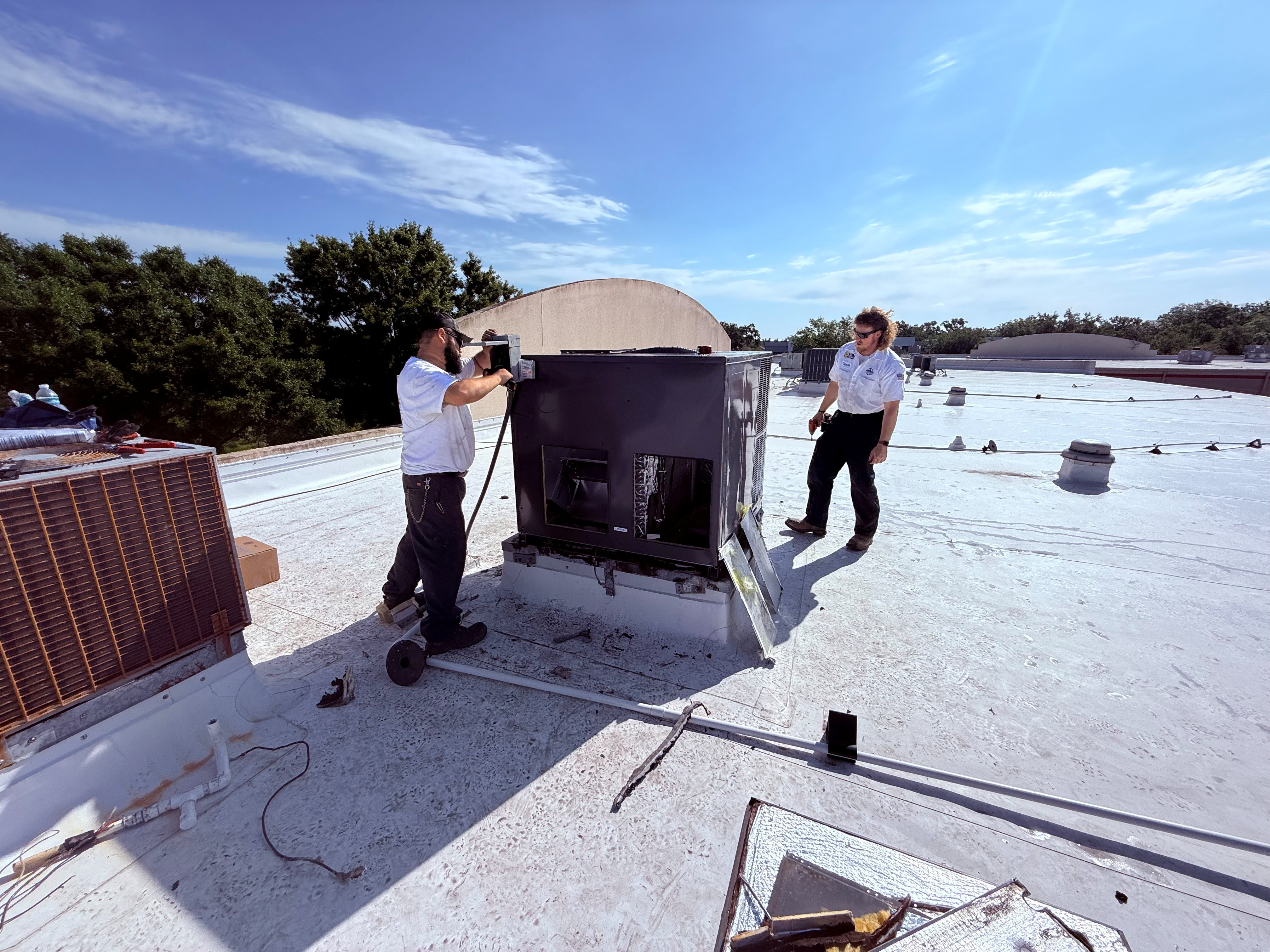 Experience top-tier HVAC services with Home Service Heroes, delivering professionalism and quality on every task.