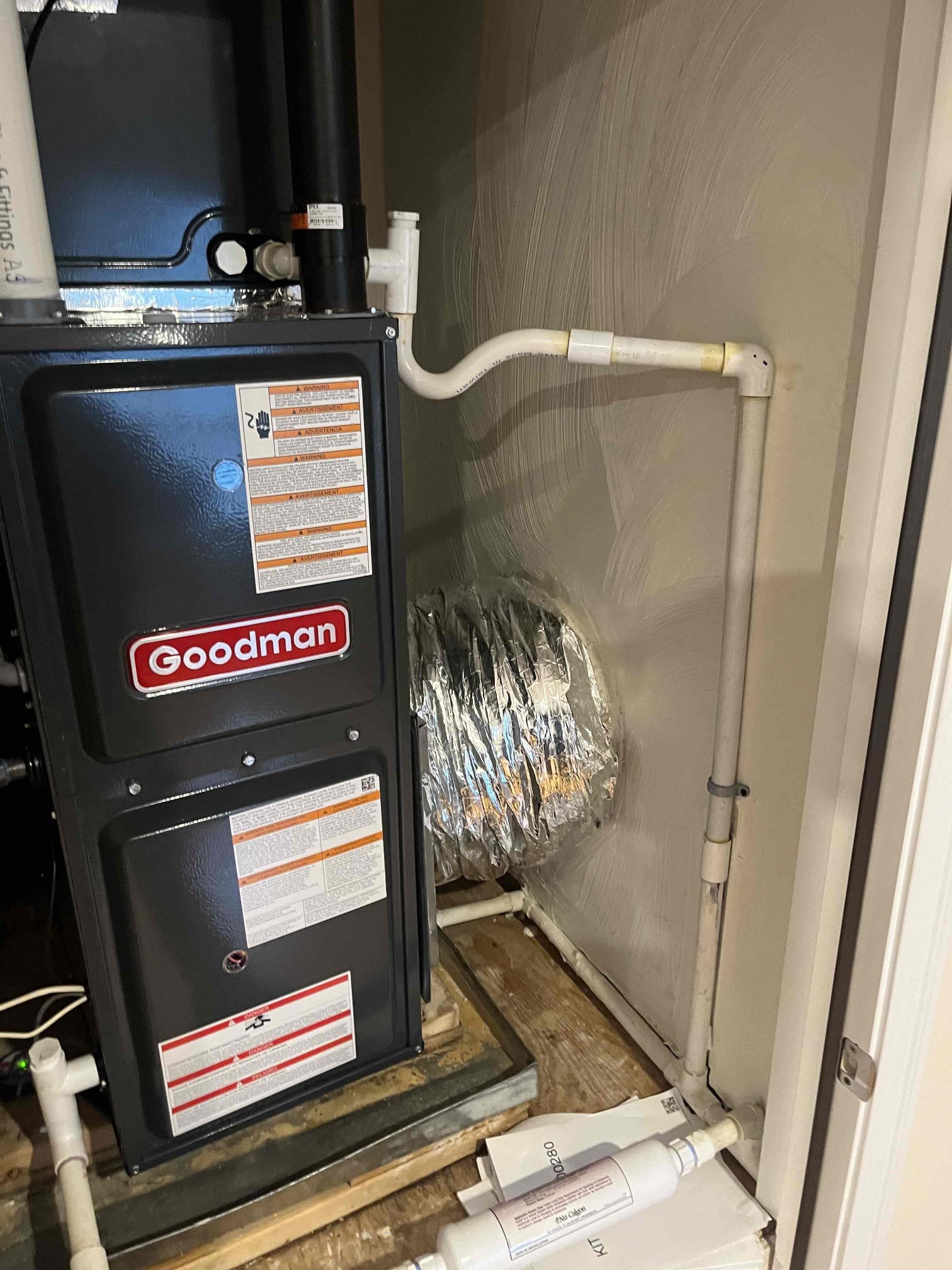 Akian Plumbing, Heating, Cooling & Electric ensures top-notch HVAC installations featuring reliable Goodman systems.