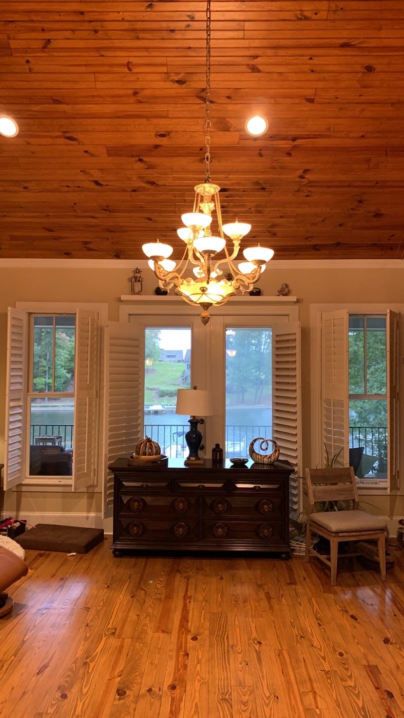 Warm, meticulously installed lighting and polished finishes highlight the craftsmanship customers expect from C&T Electric LLC.