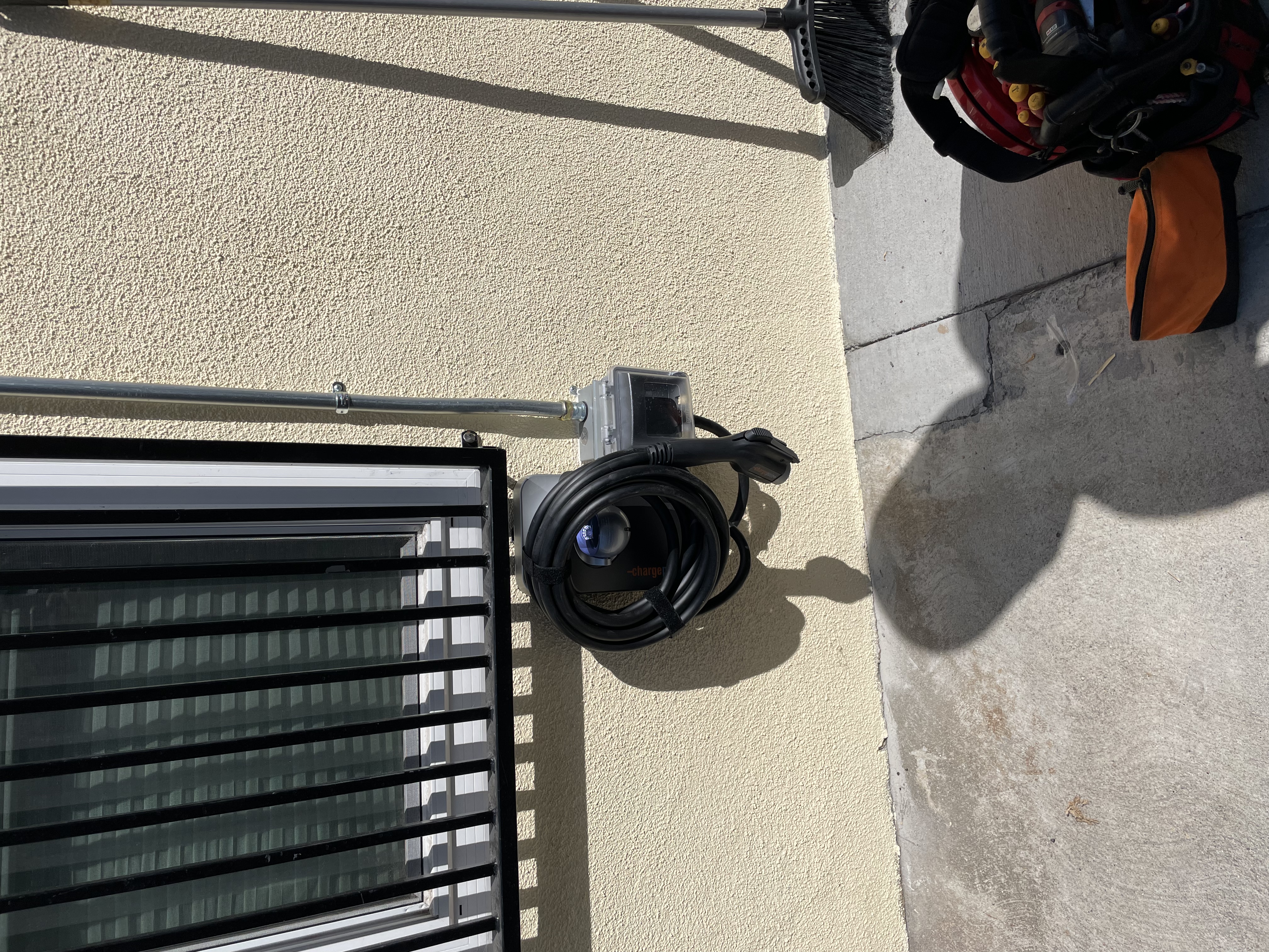 Powell Electric installed a tidy, weatherproof EV charging point that combines safety and professional craftsmanship for everyday convenience.