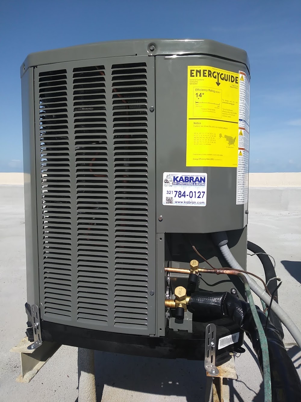 Ensure your comfort and efficiency with Kabran Air Conditioning & Heating's top-notch air conditioning solutions.