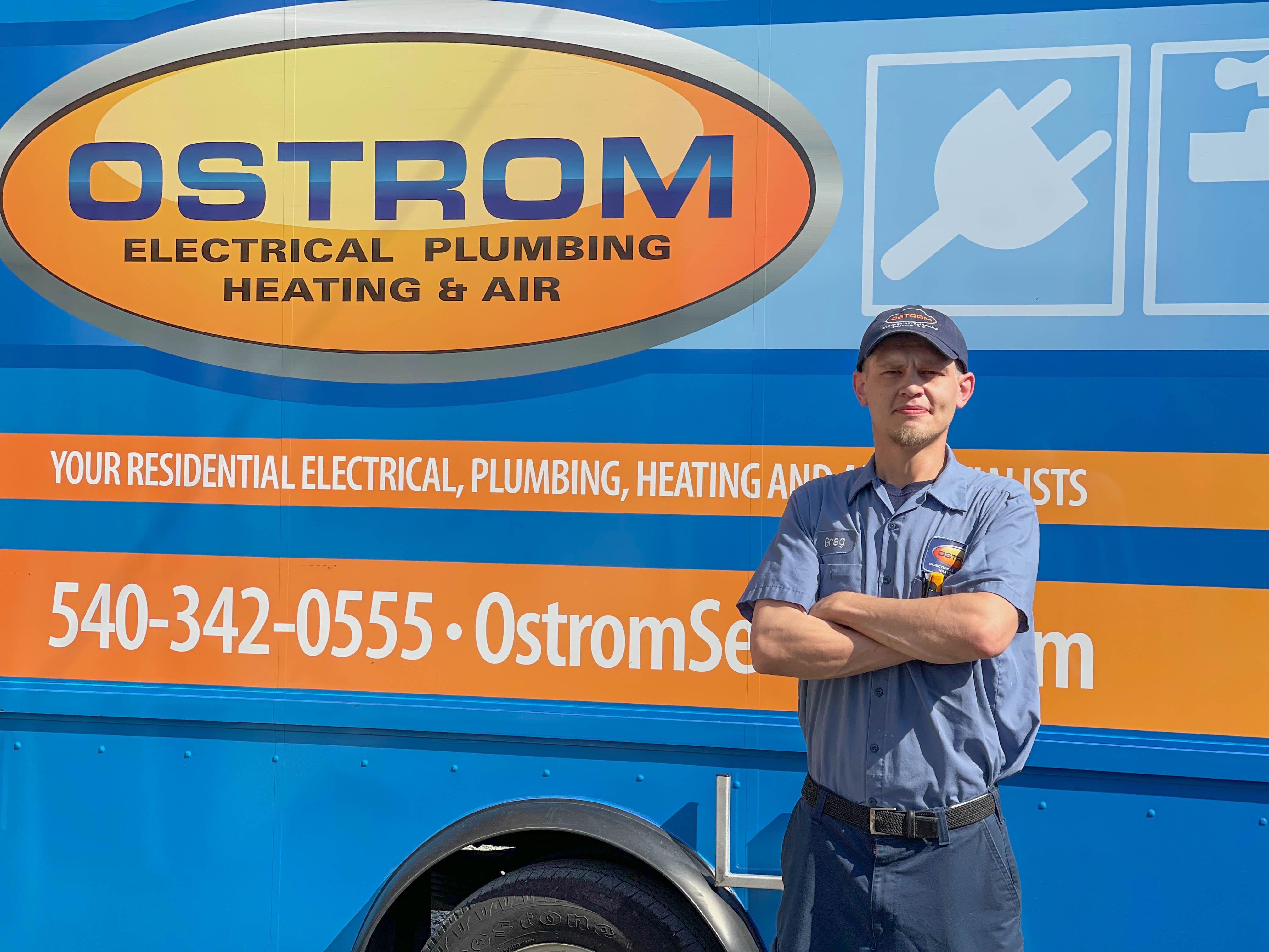 Trust Ostrom Electrical Plumbing Heating & Air for reliable residential services. Call today!