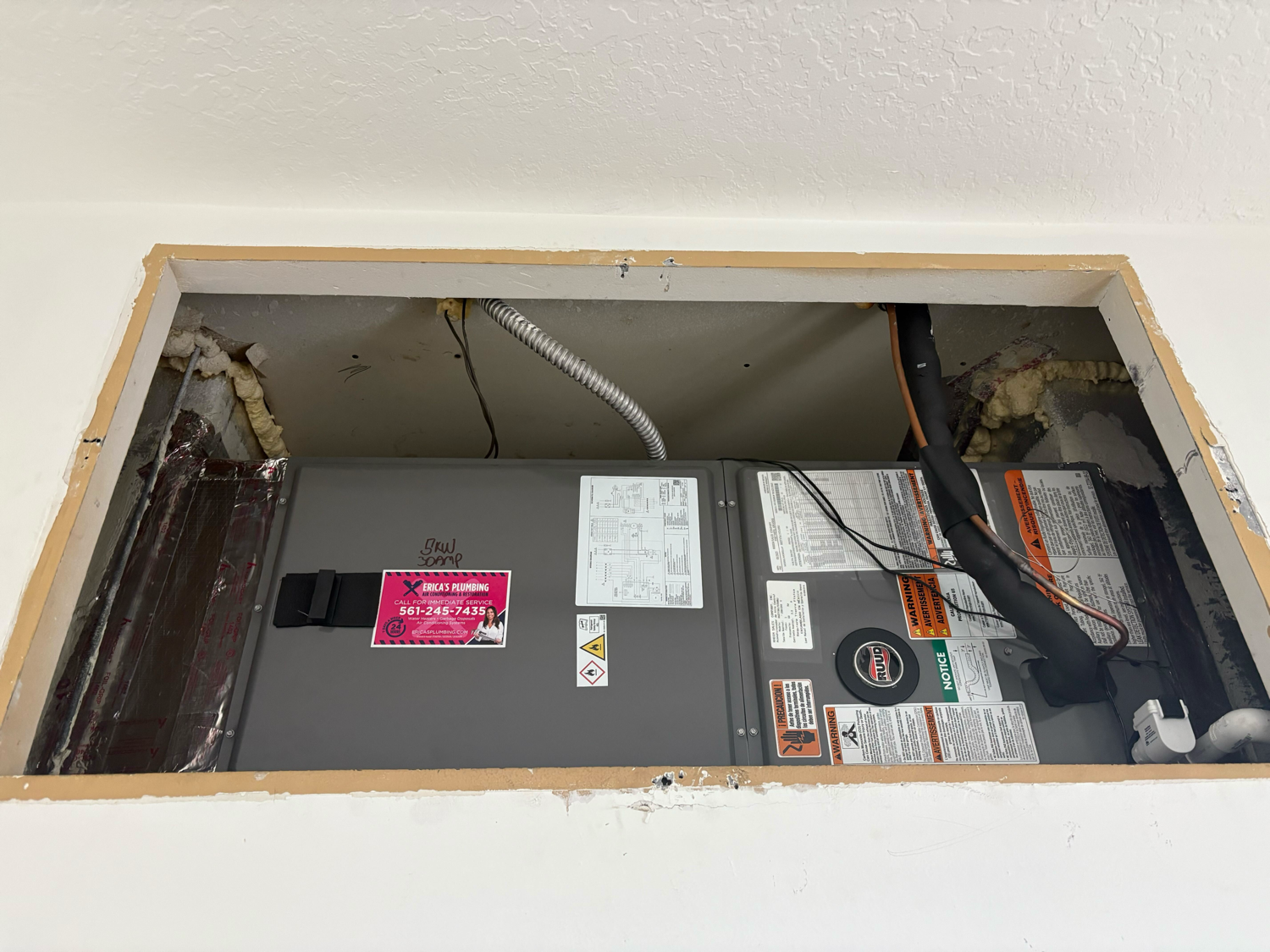 Enhance your comfort with Erica's Plumbing, providing top-notch air conditioning installations and services.