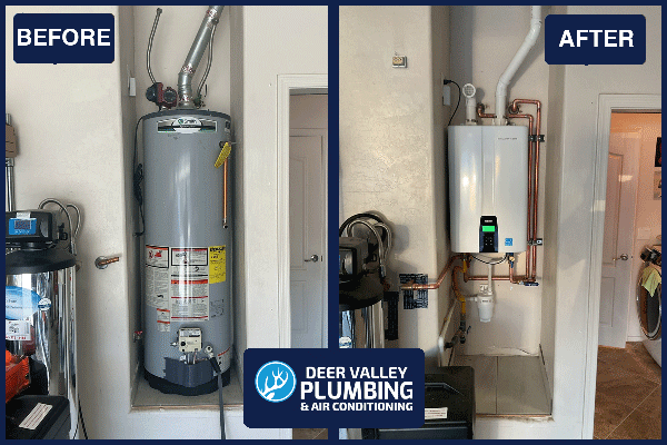 Experience seamless upgrades with Deer Valley Plumbing & Air Conditioning, your trusted partner in modernizing home comfort systems.