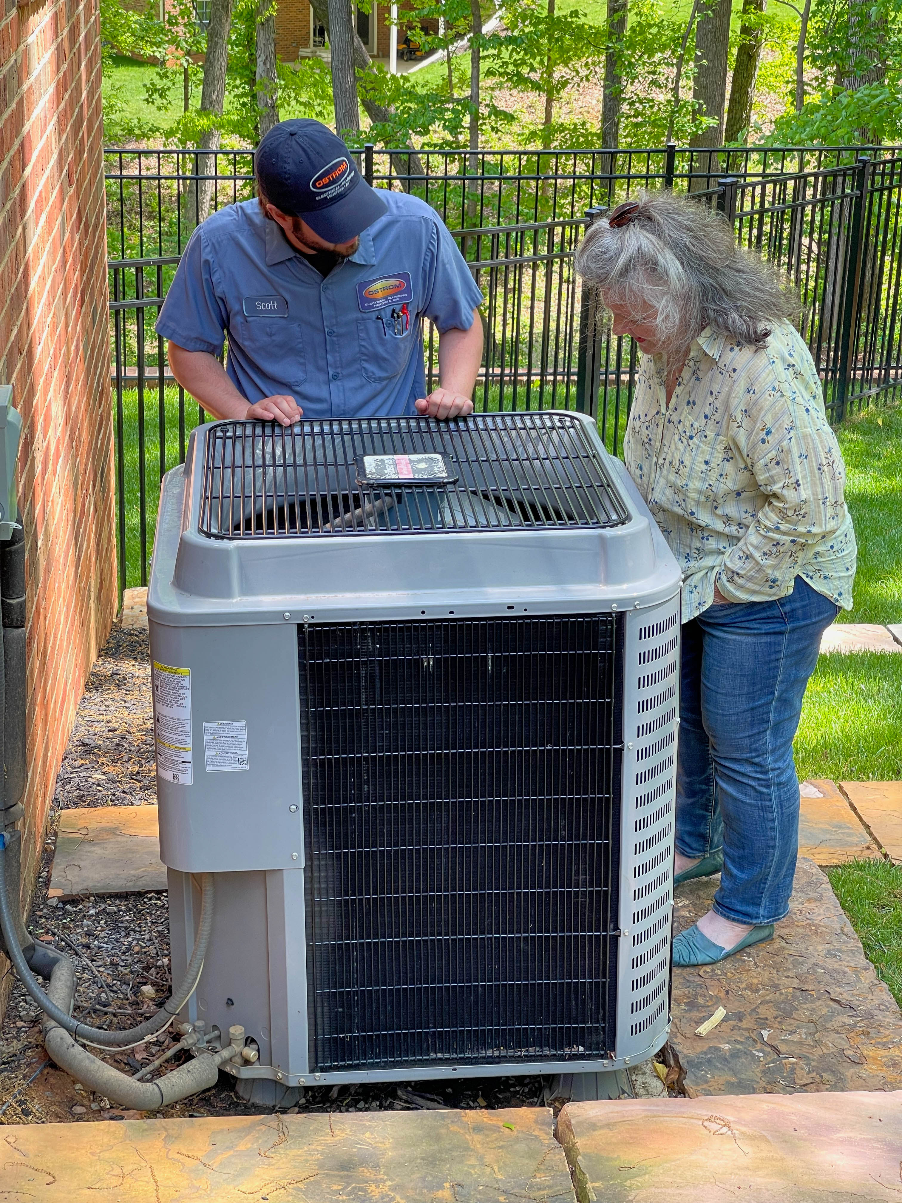 Experience top-tier HVAC services with Ostrom Electrical Plumbing Heating & Air Conditioning, where professionalism meets quality.