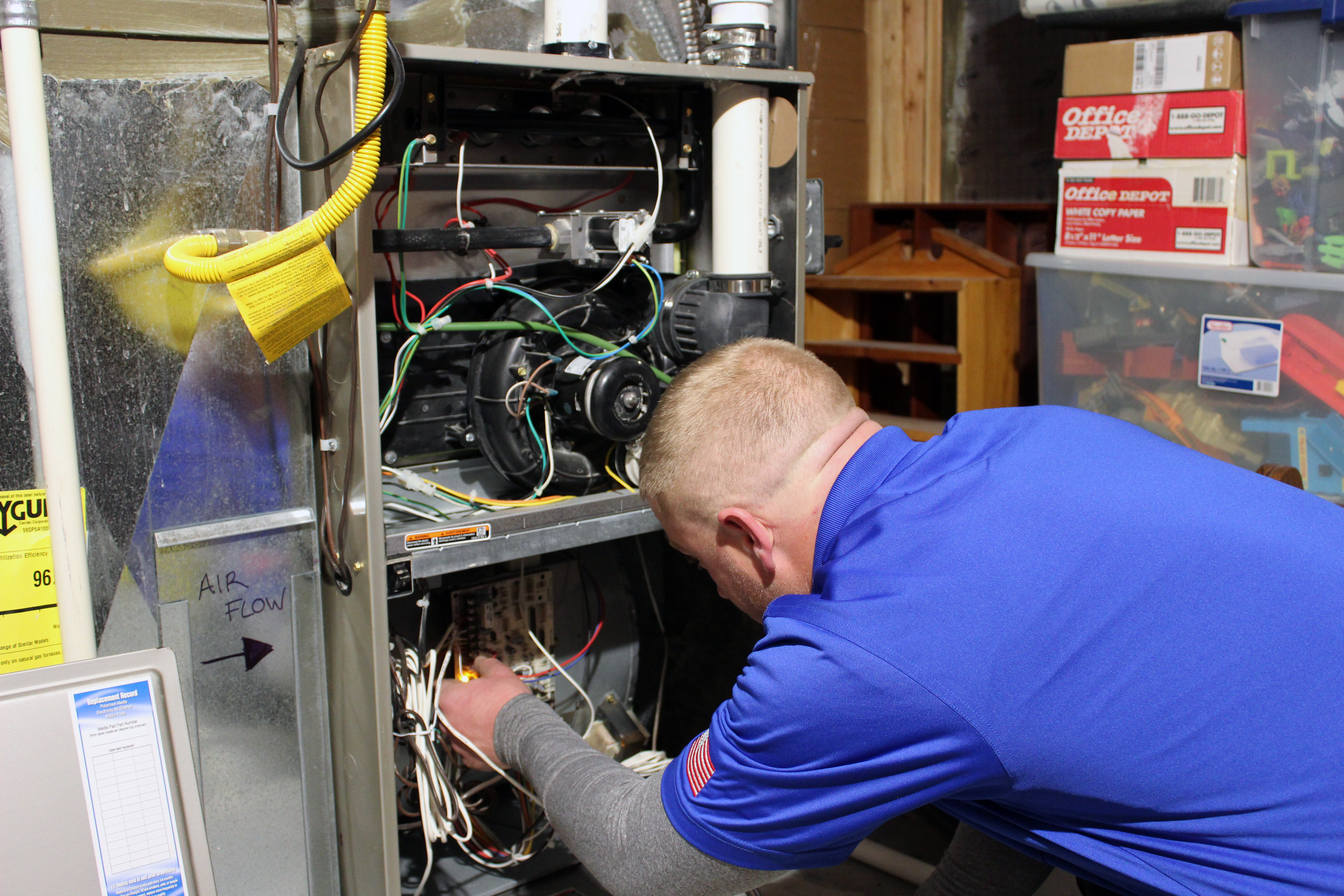 Experience top-notch HVAC repair with WireNut Home Services, where professionalism meets reliability.