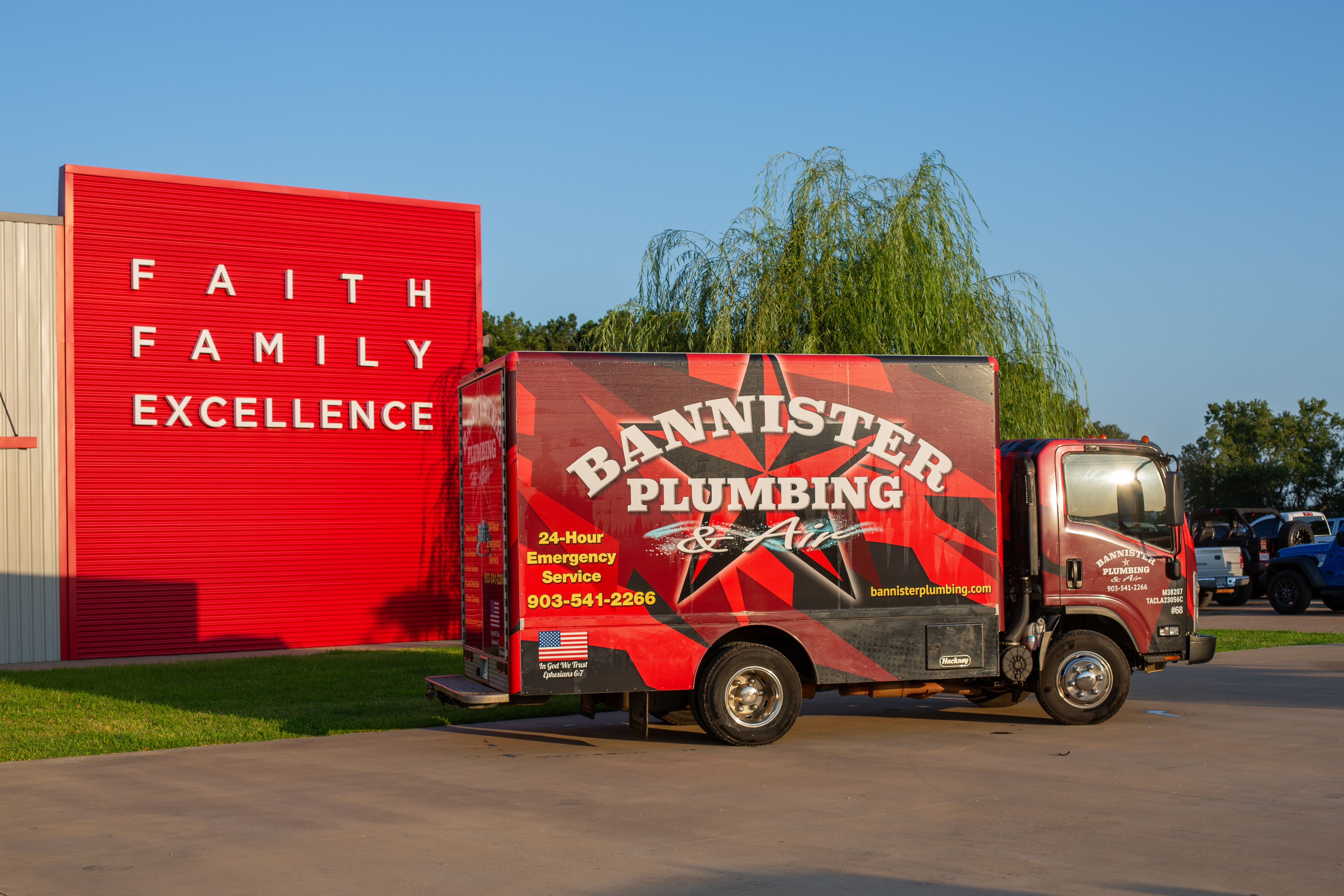 Experience the dedication and excellence of Bannister Plumbing & Air, where faith and family values guide our 24-hour emergency services.