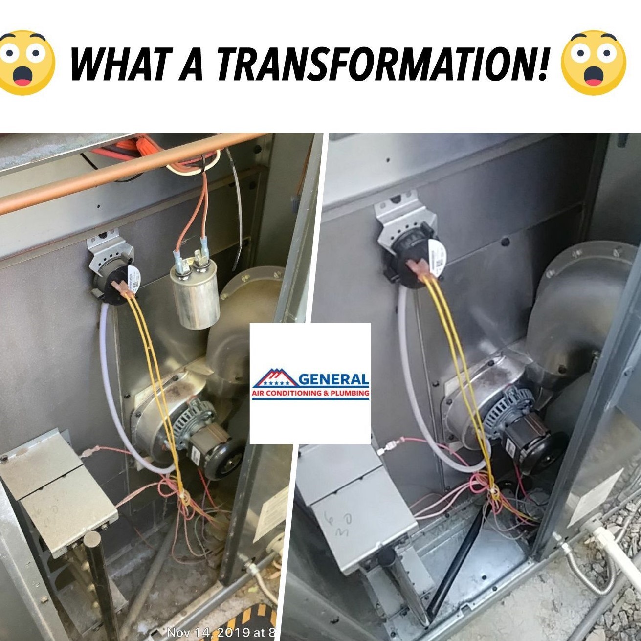 Experience unparalleled quality and transformation with General Air Conditioning & Plumbing services!