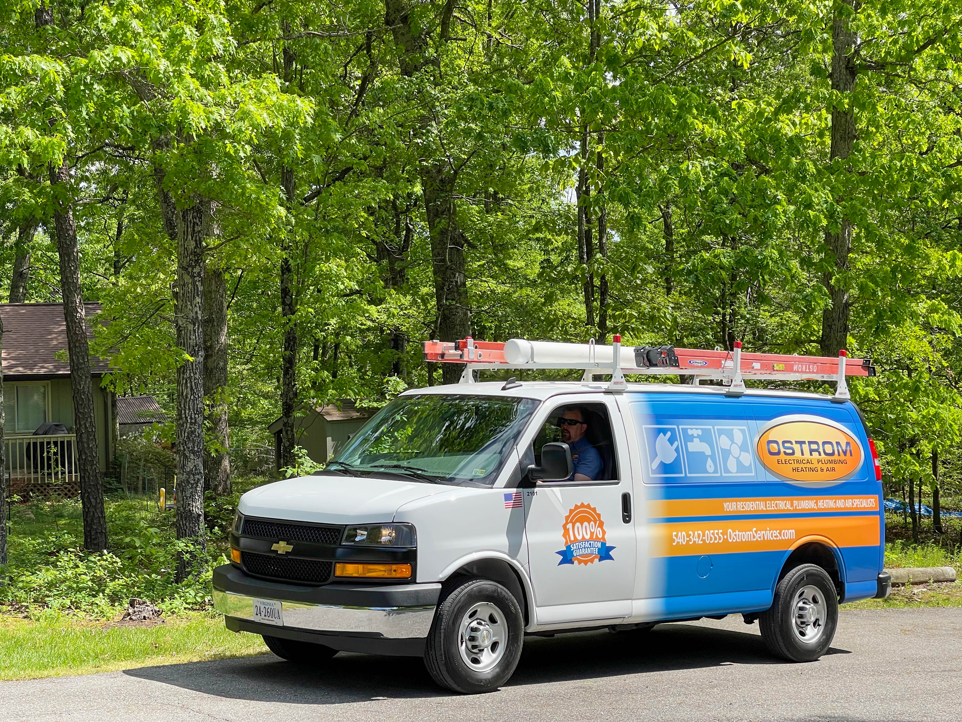 Choose Ostrom Electrical Plumbing Heating & Air Conditioning for reliable service and 100% customer satisfaction! Call us today!