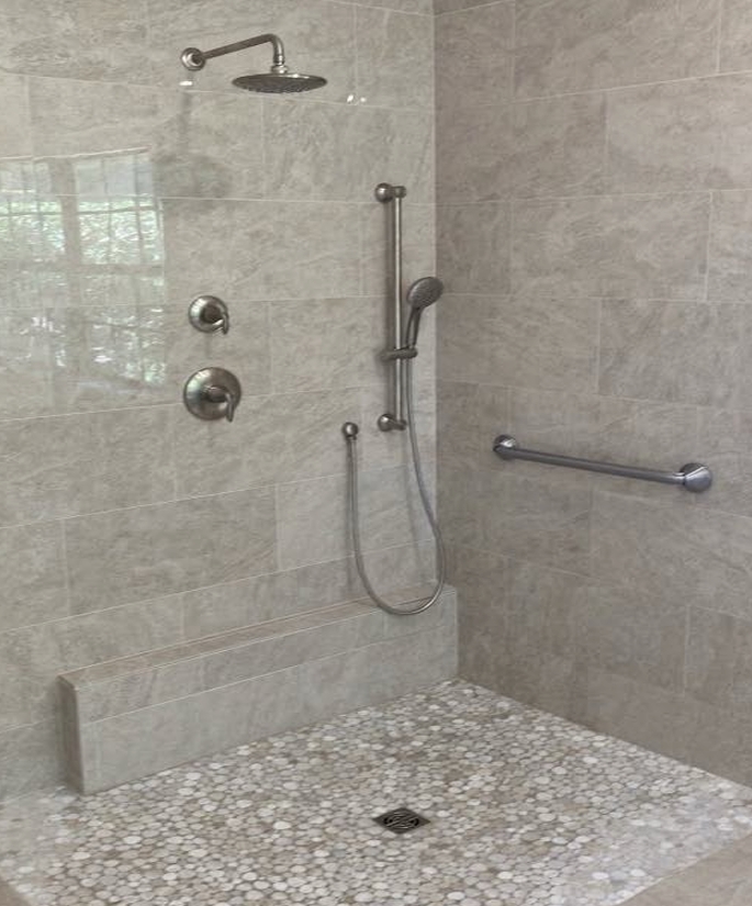 Enhance your home with modern elegance and safety. Trust Alternate Design Plumbing, Inc. for high-quality bathroom solutions.