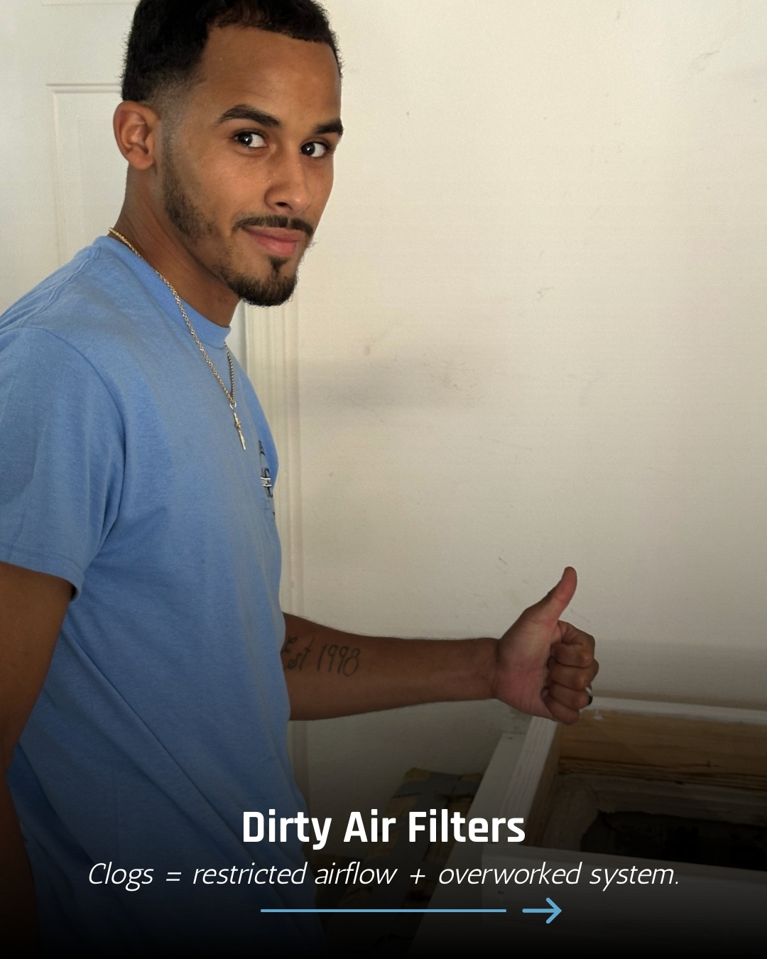 At Certified Climate Control, we ensure your HVAC systems are always running efficiently by maintaining clean air filters to prevent clogs and overwork.