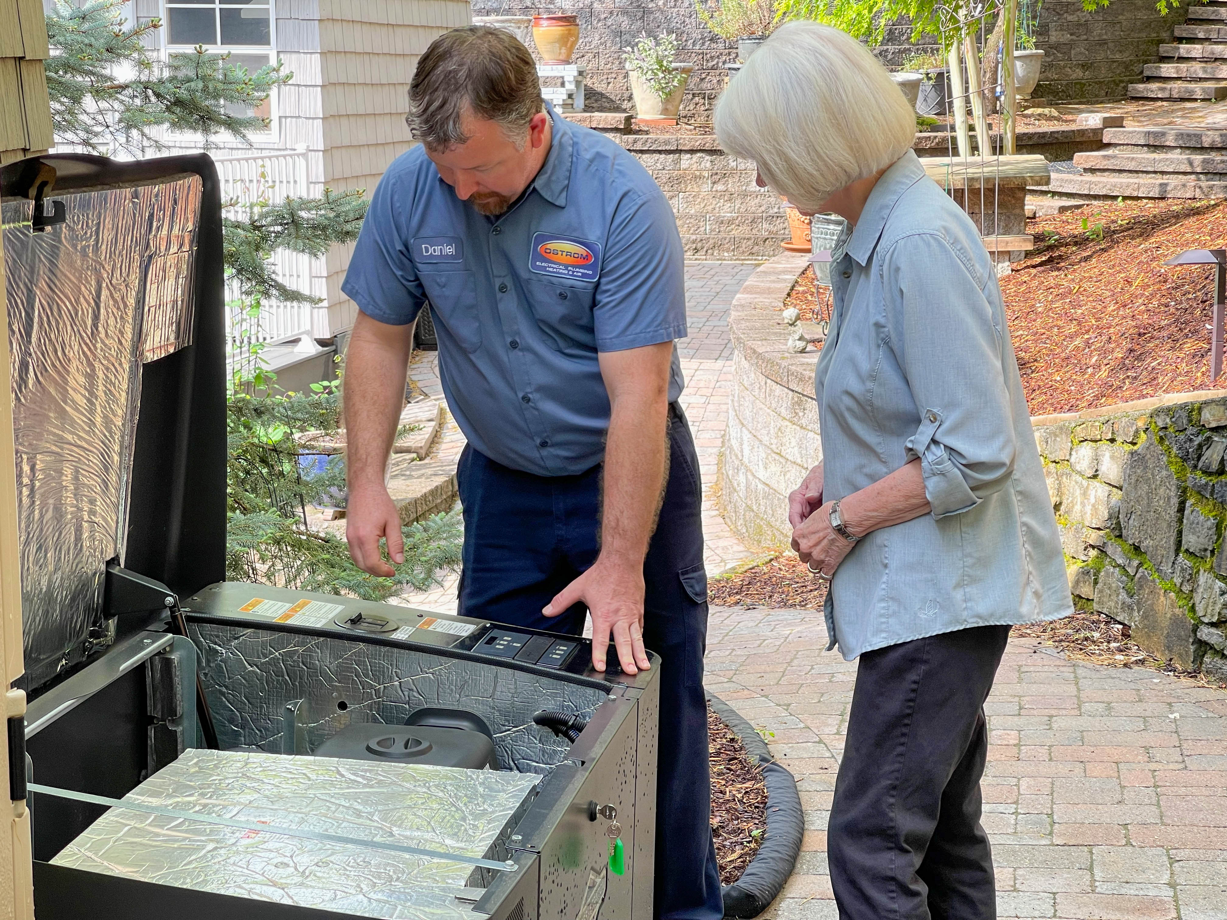 Ostrom Electrical offers expert and personalized service, ensuring your electrical needs are met with utmost care and professionalism.