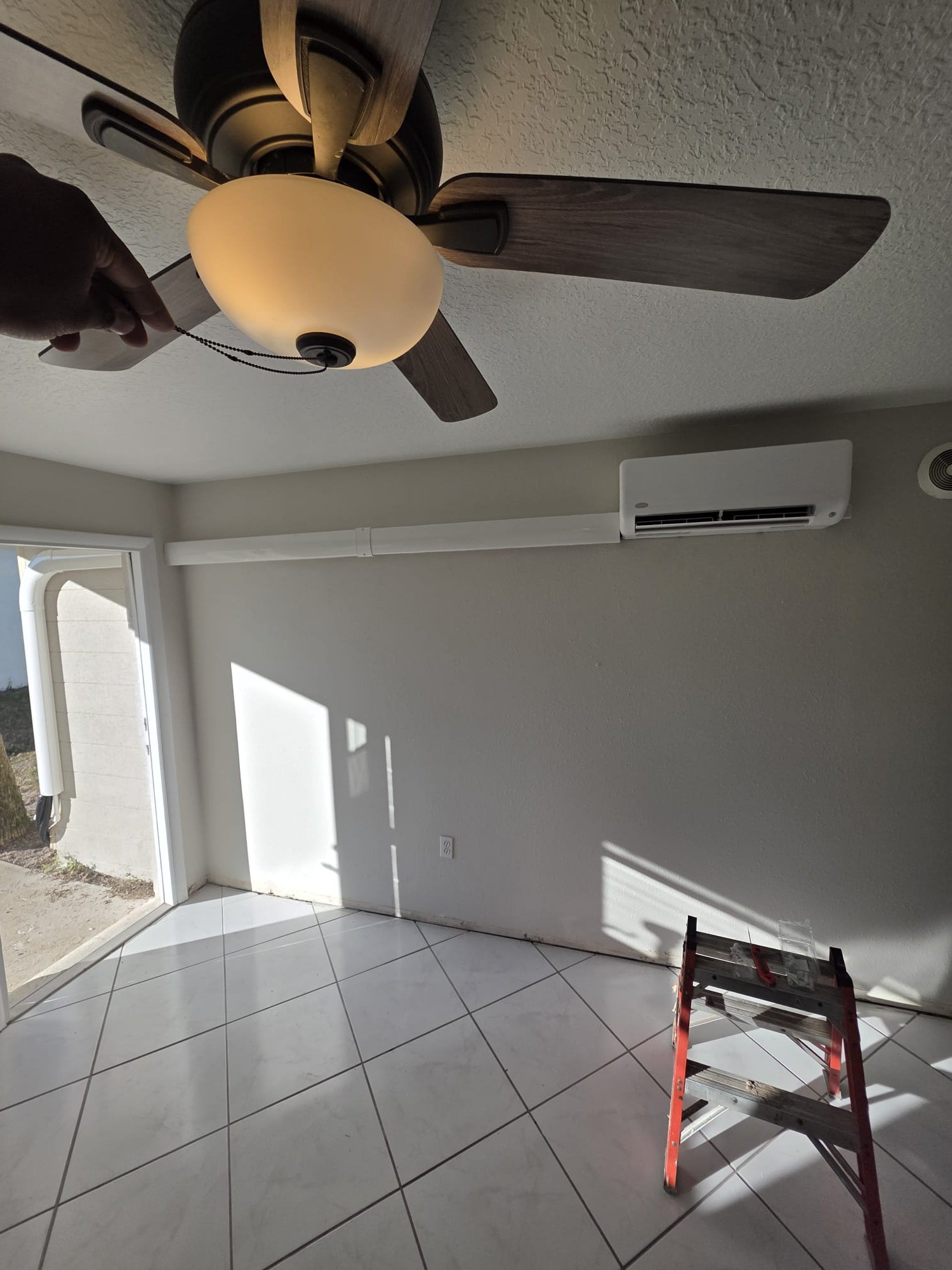 Experience ultimate comfort with Kabran Air Conditioning & Heating, showcasing expert installation of ductless mini-splits to enhance your home's climate control.