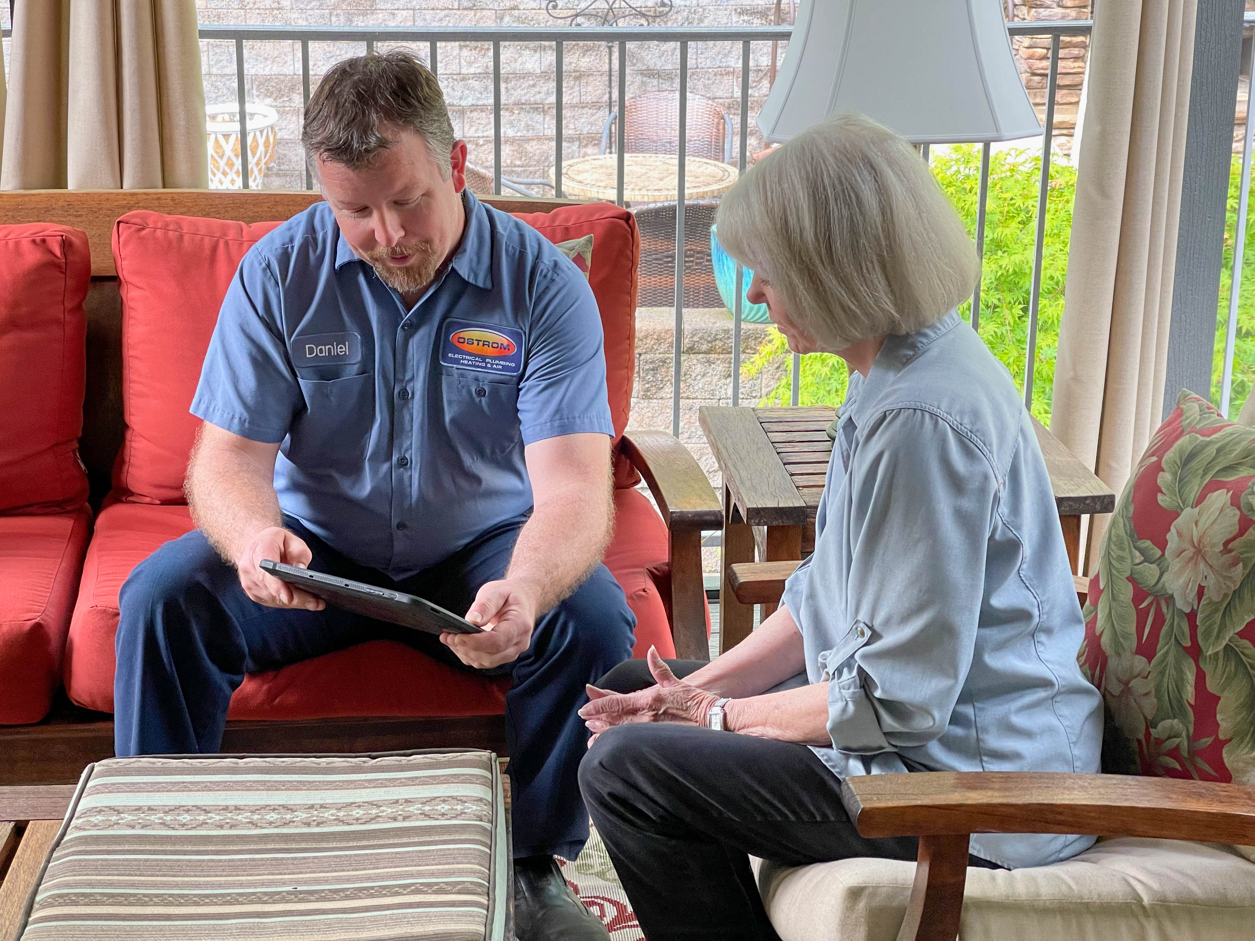 Trust Ostrom Electrical Plumbing Heating & Air Conditioning for reliable, professional service with a personal touch.