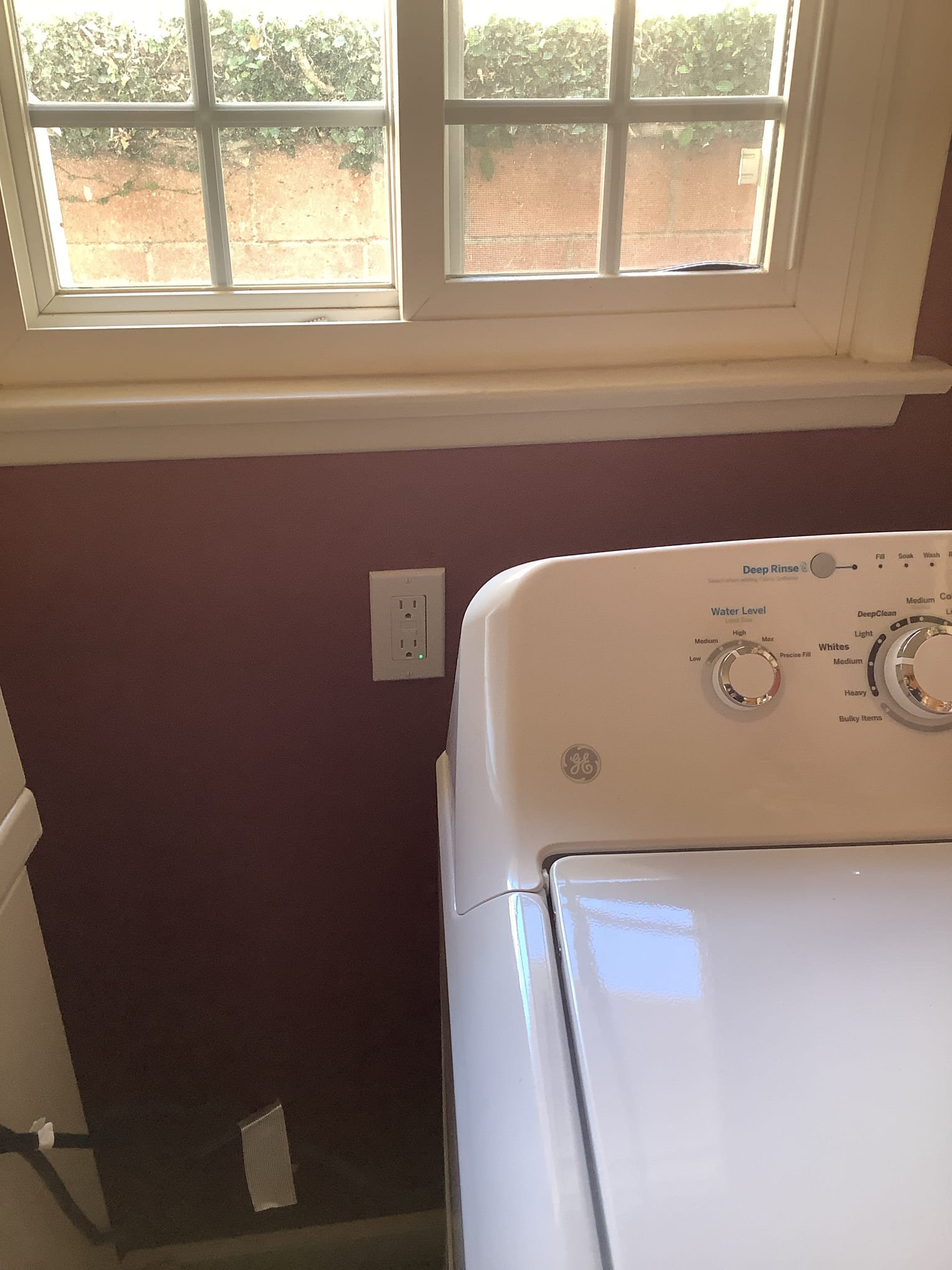 Powell Electric ensures safe, reliable laundry room power with neat outlet placement and tidy workmanship you can trust.