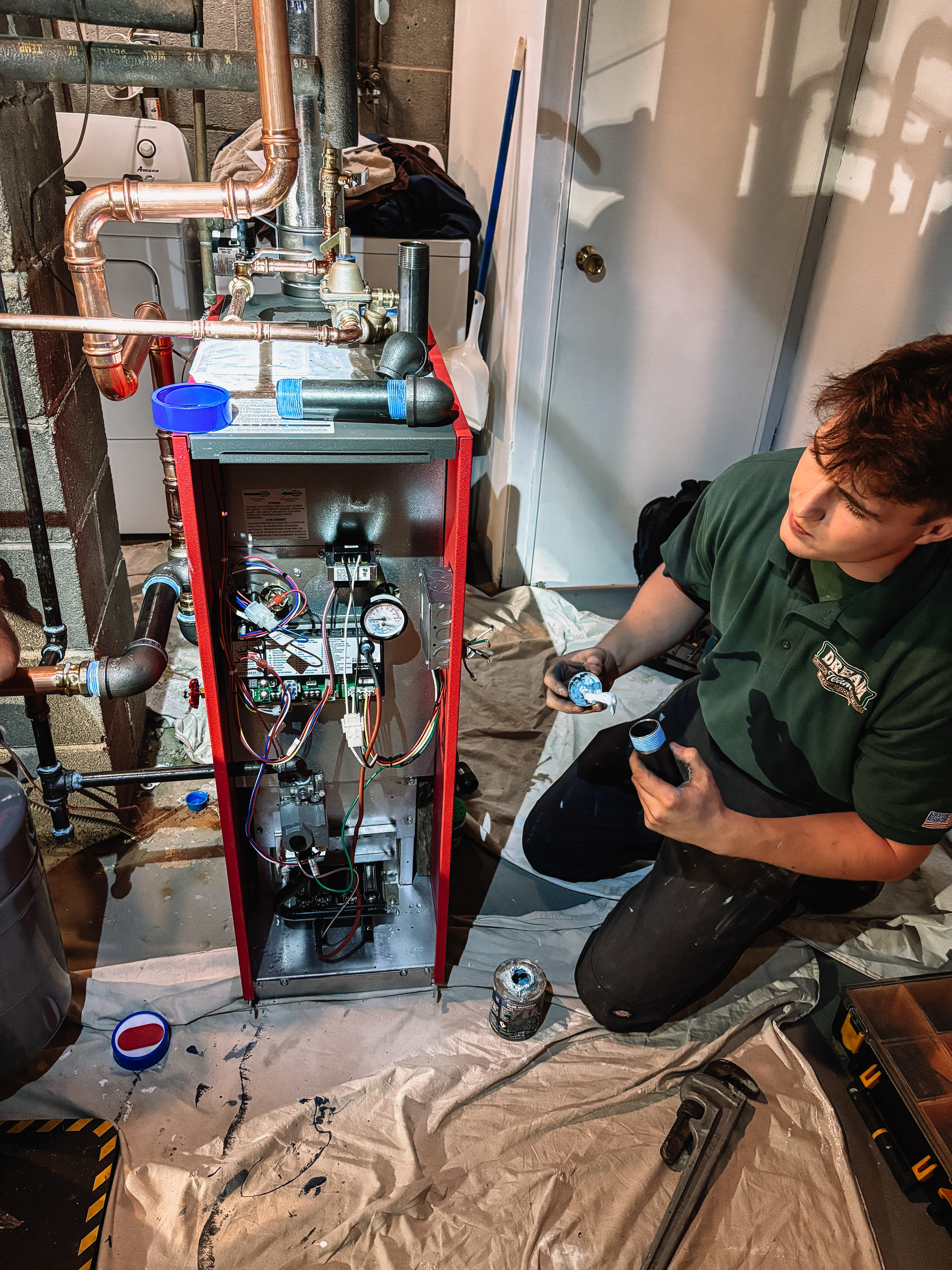 With Dream Team - Plumbing, Heating, Cooling, & Electric, your heating system is in expert hands, ensuring reliability and professional service every time.