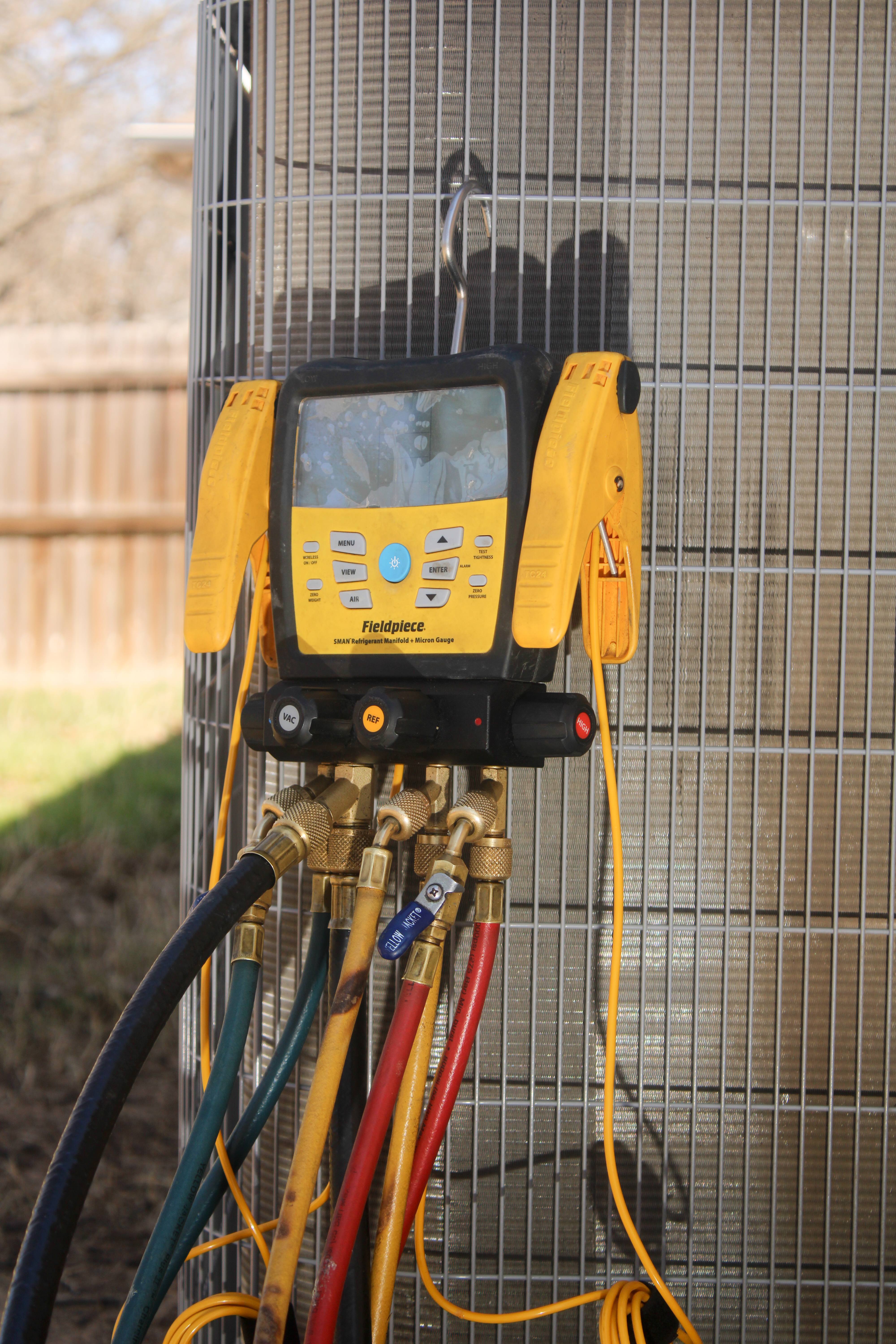 Precision and professionalism in HVAC services with Elmer's Home Services.