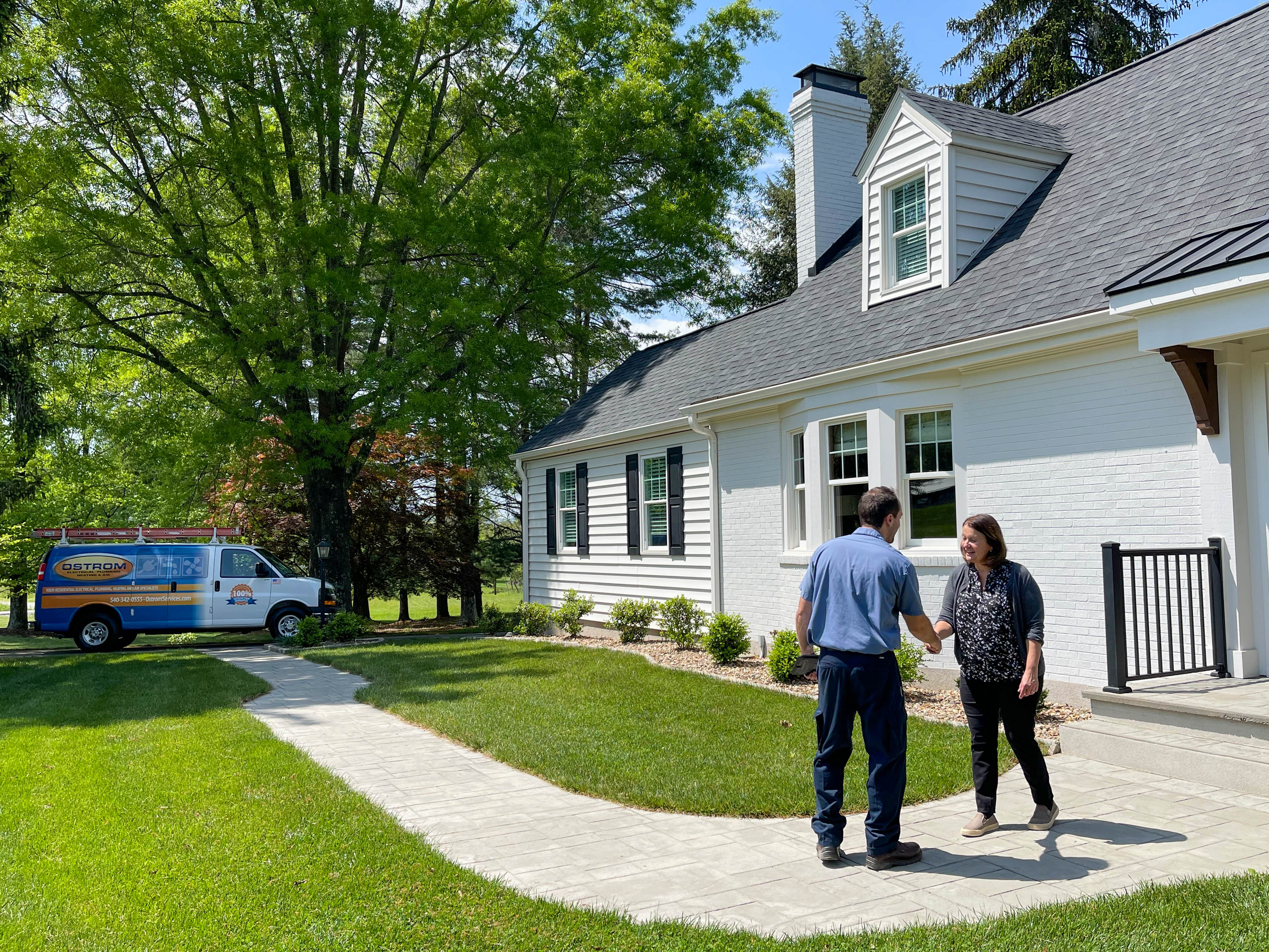 Ostrom Electrical Plumbing Heating & Air Conditioning: Delivering professional and friendly service right at your doorstep.