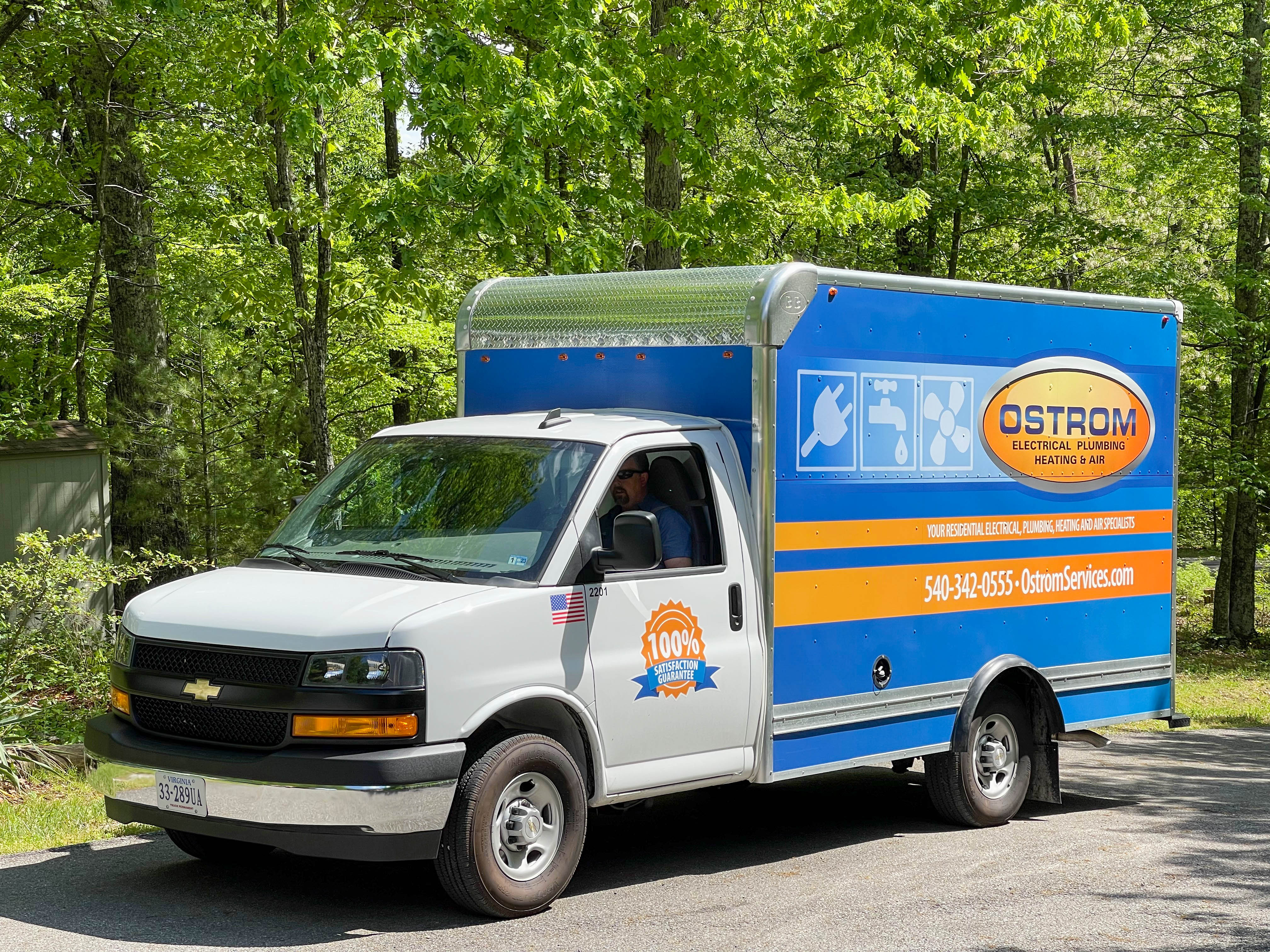 Experience top-notch electrical, plumbing, and HVAC services with Ostrom—your trusted partner in comfort and reliability.