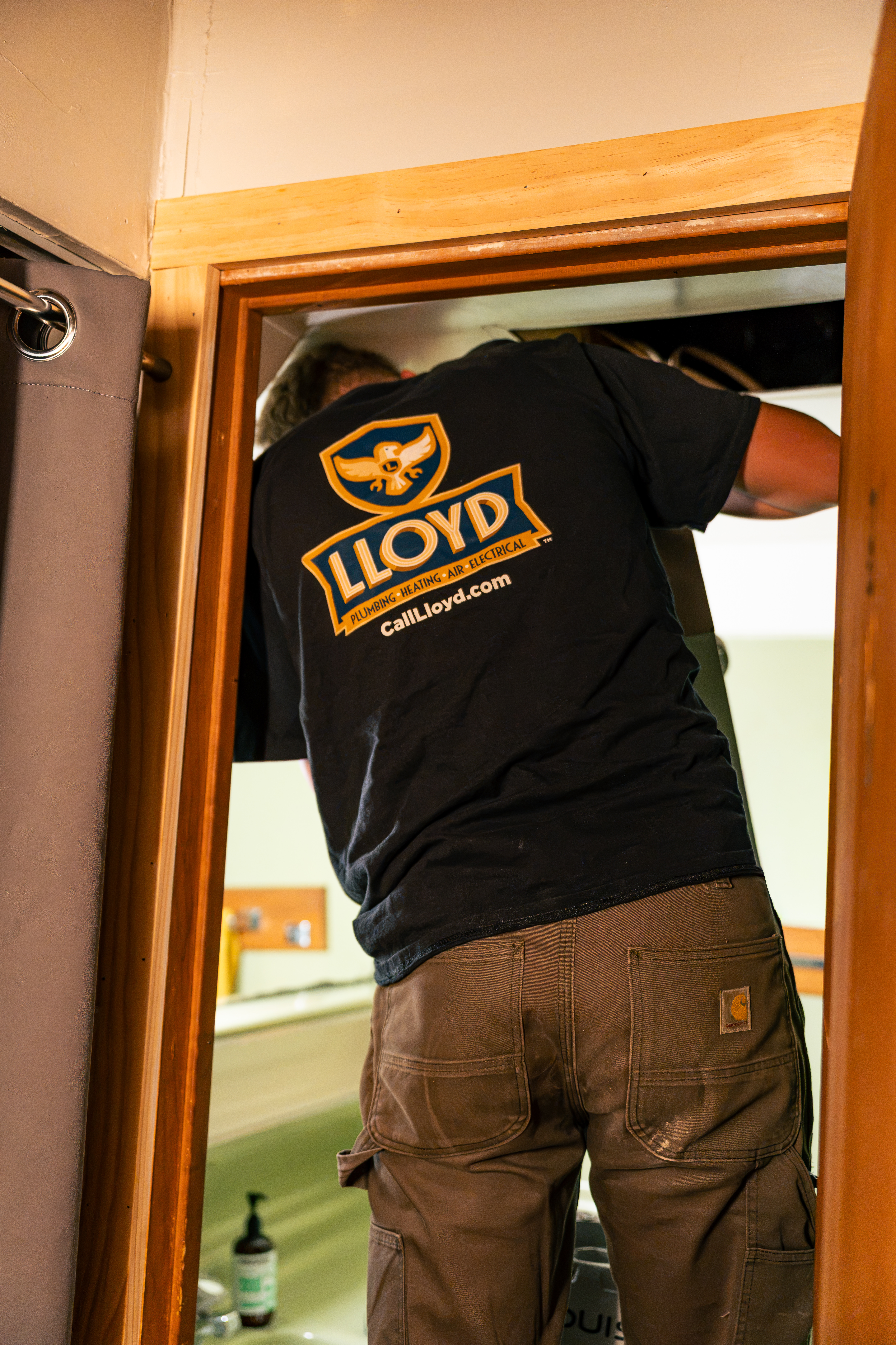 Trusted Lloyd Plumbing, Heating, Air, Electrical technicians deliver careful, professional in-home service to keep your systems running reliably.