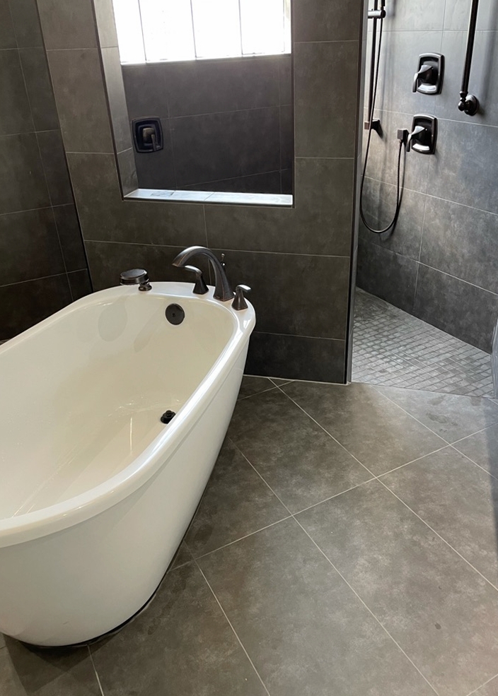 Experience luxurious and quality bathroom renovations with Alternate Design Plumbing, Inc.