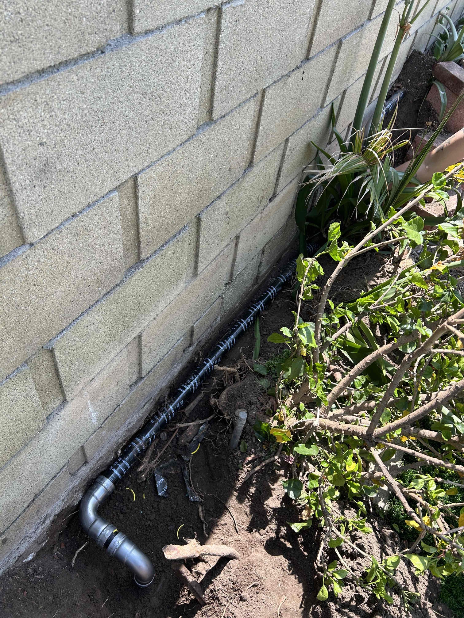 Cole Services ensures professional and detailed pipe installations, enhancing both durability and aesthetic appeal in any outdoor environment.