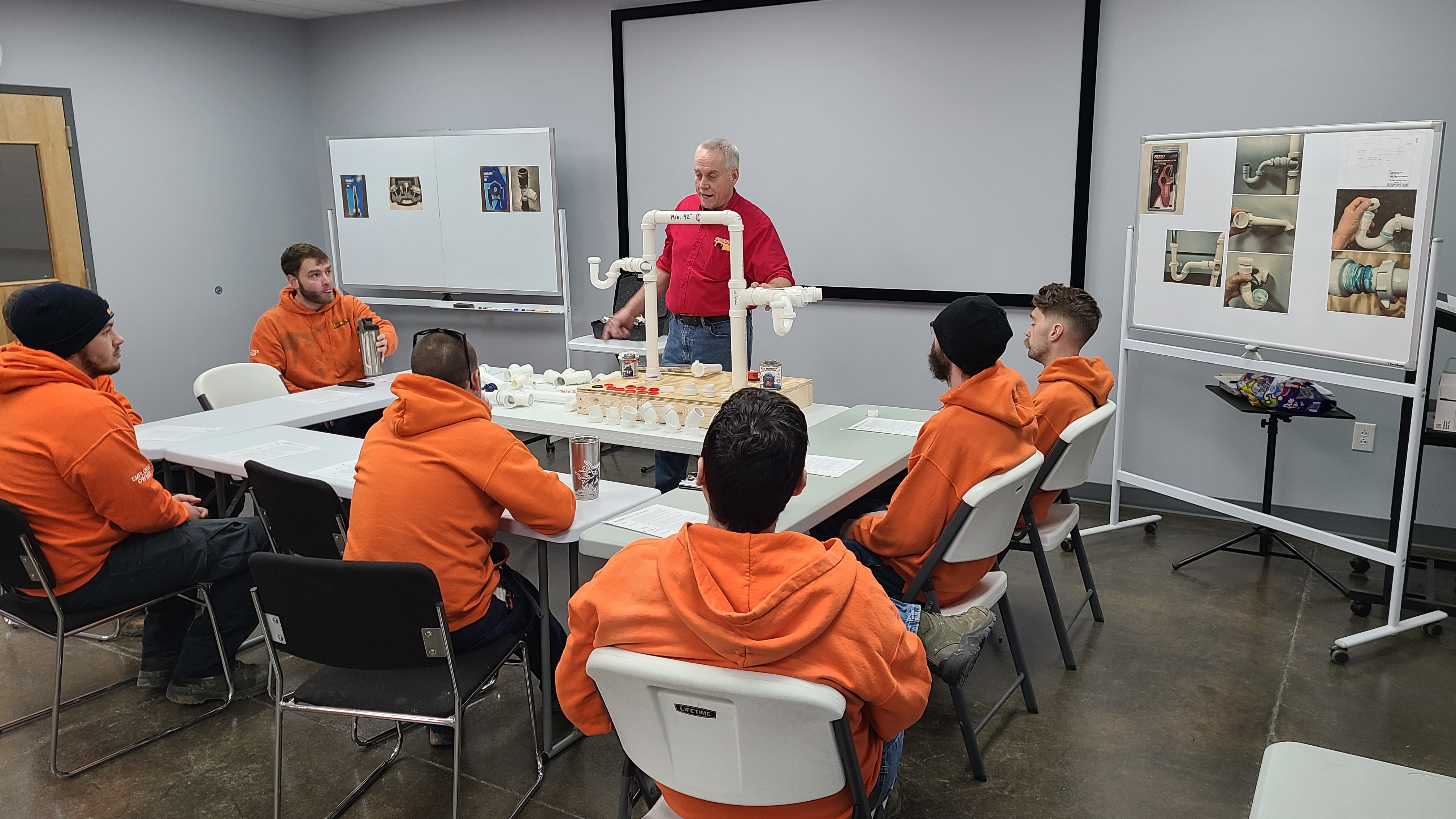Summers Plumbing Heating & Cooling presents professionalism through expert training sessions for superior services.