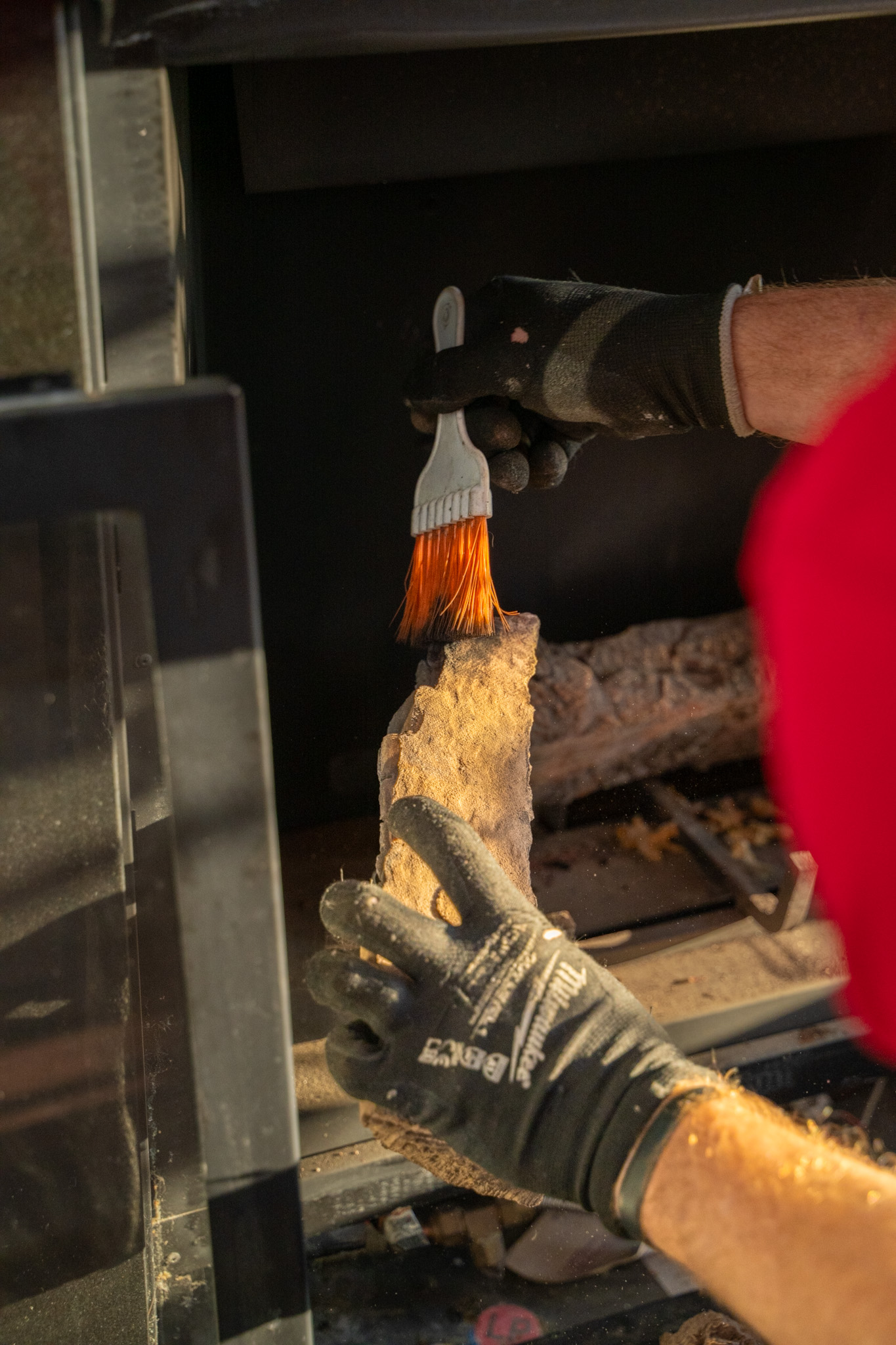 Skilled technicians from Parrish Services carefully clean and inspect your fireplace, delivering thorough maintenance and dependable results.