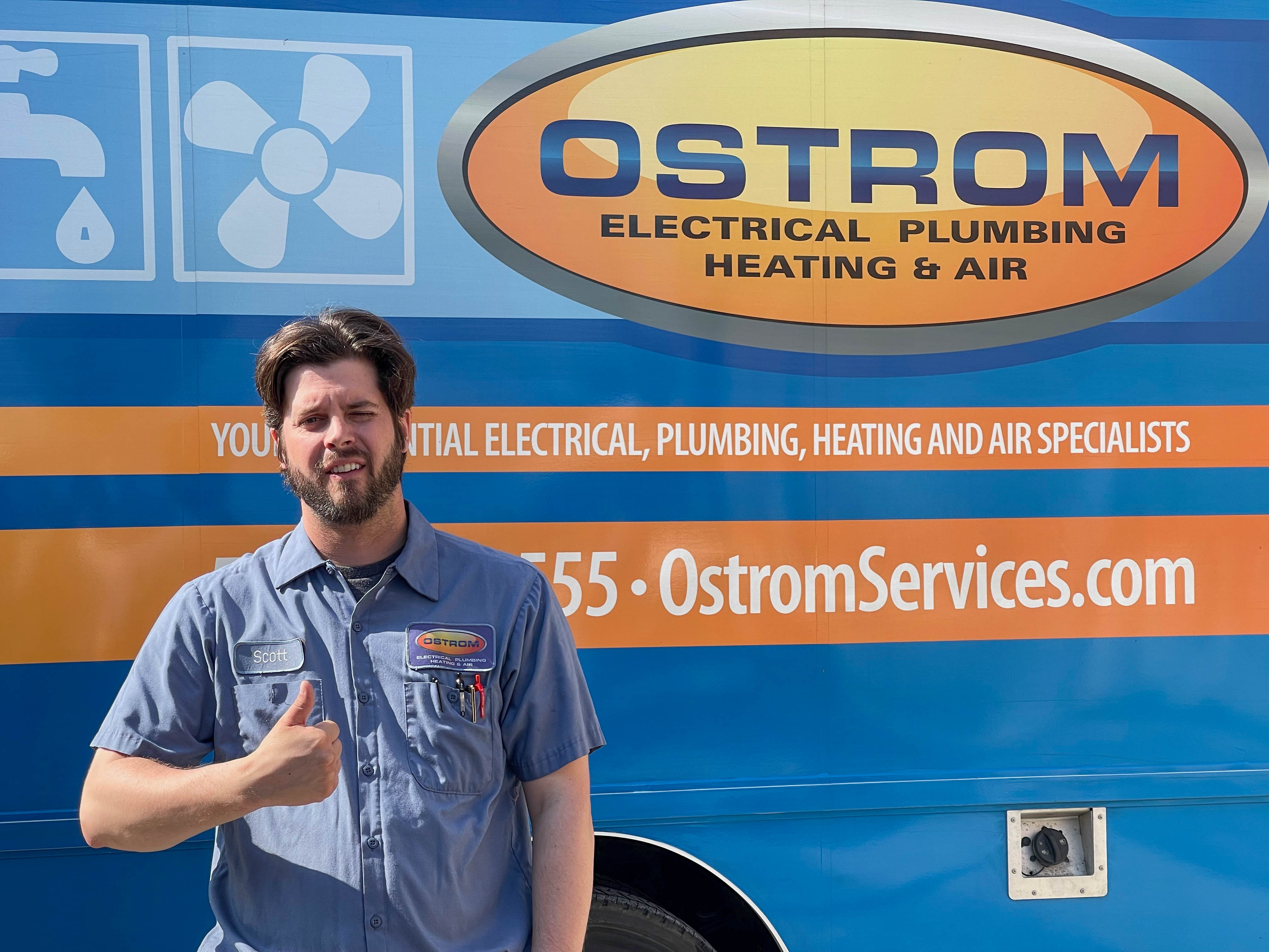 For trusted electrical, plumbing, heating, and air conditioning services, choose Ostrom Electrical Plumbing Heating & Air for top-notch expertise and customer care.
