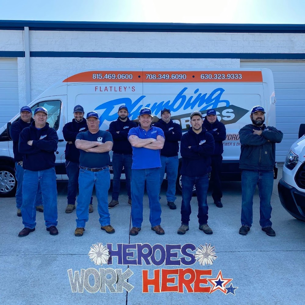 Experience professional and reliable service with Flatley's Plumbing Express, where our team of heroes is ready to serve you.