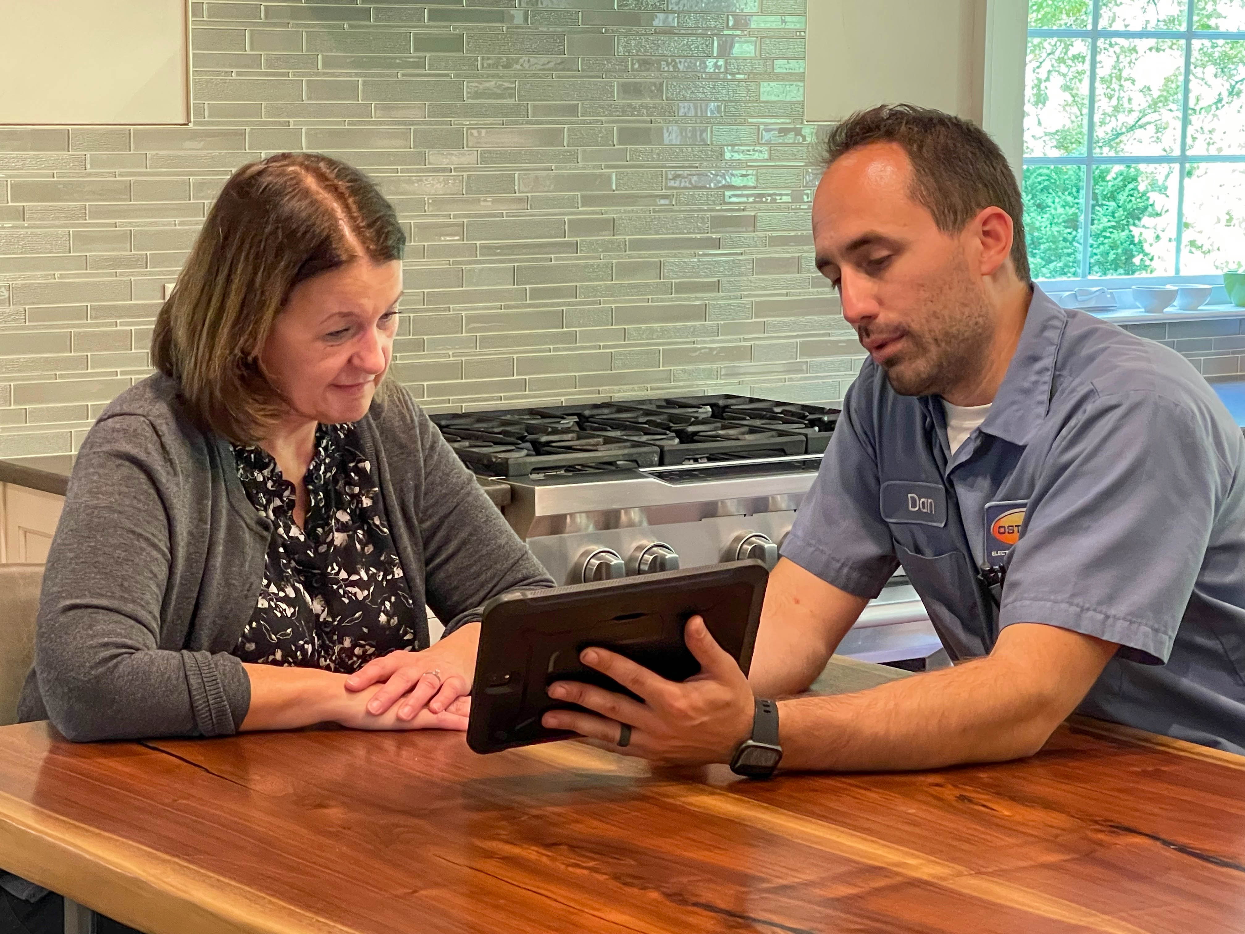 Experience top-notch customer service and professional care with Ostrom Electrical Plumbing Heating & Air Conditioning today.