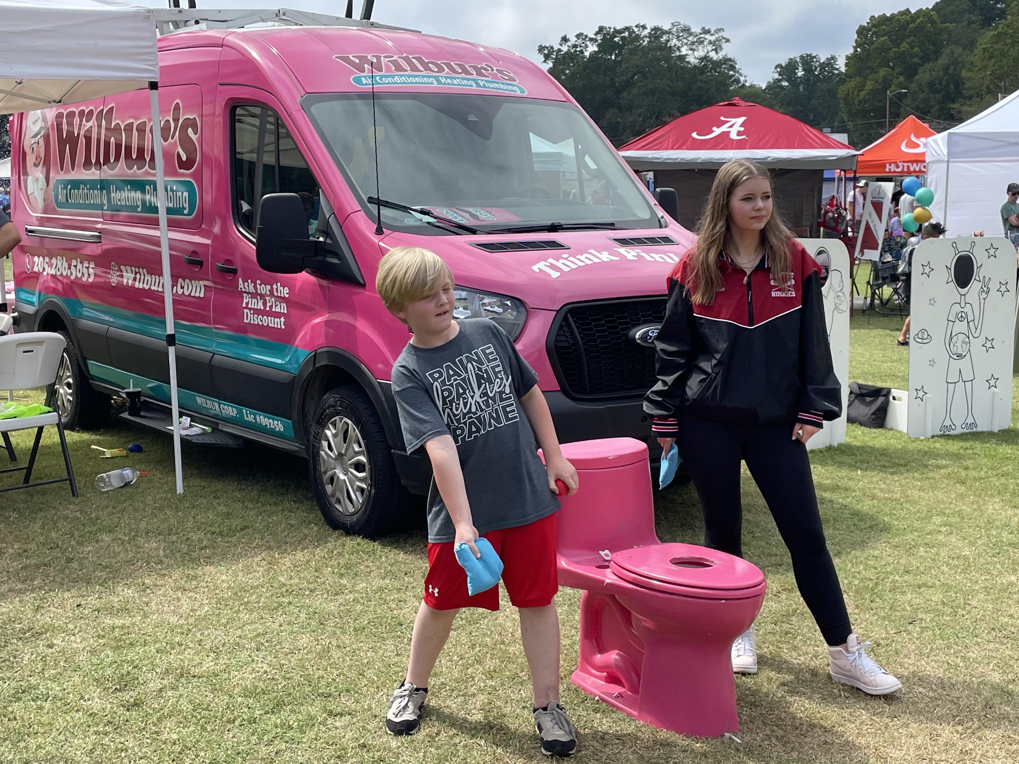 Stand out with Wilbur's Air Conditioning, Heating & Plumbing — where quality meets creativity!